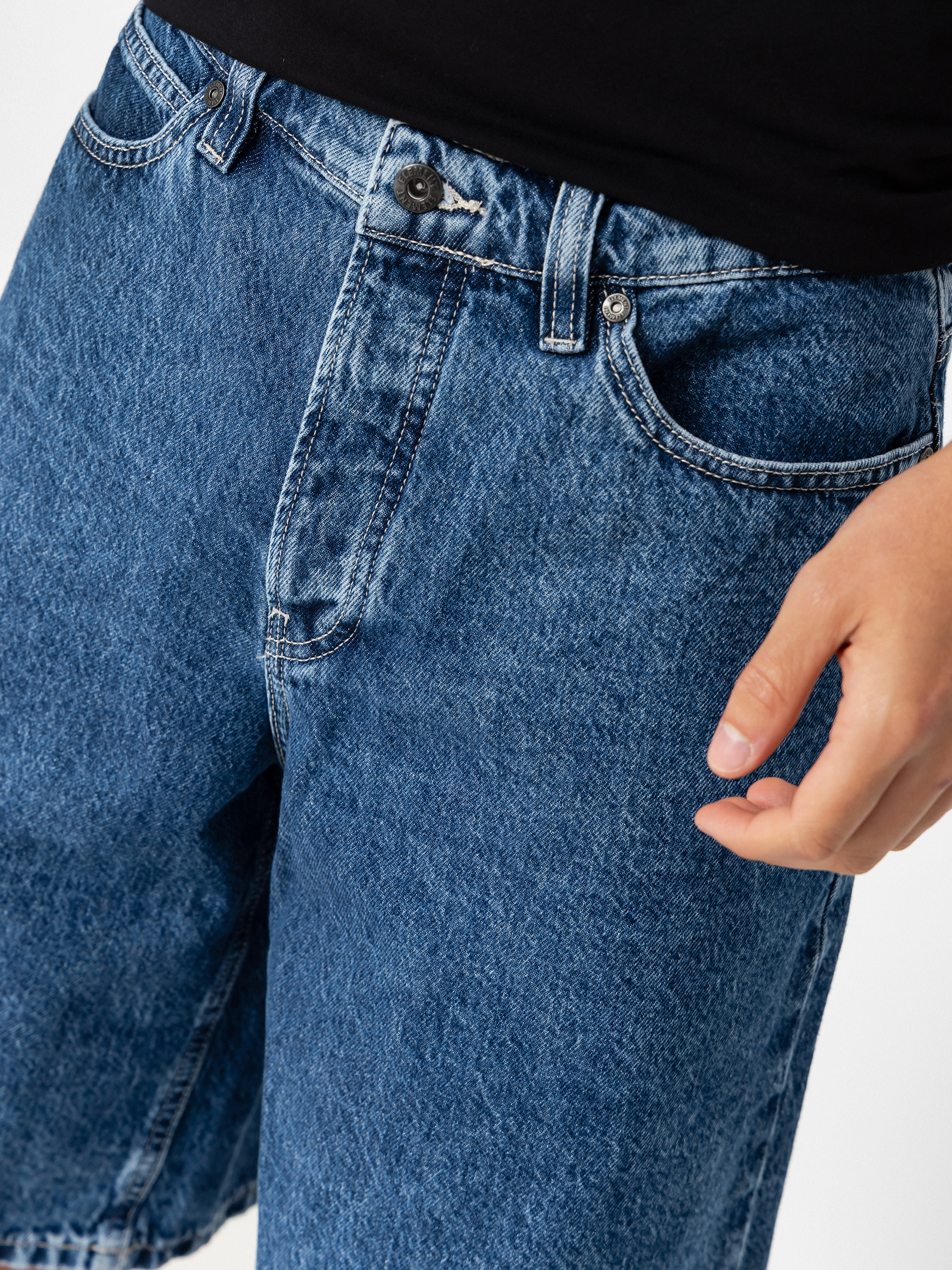 Element Big 5 Denim Wk Rövidnadrág (mid used)