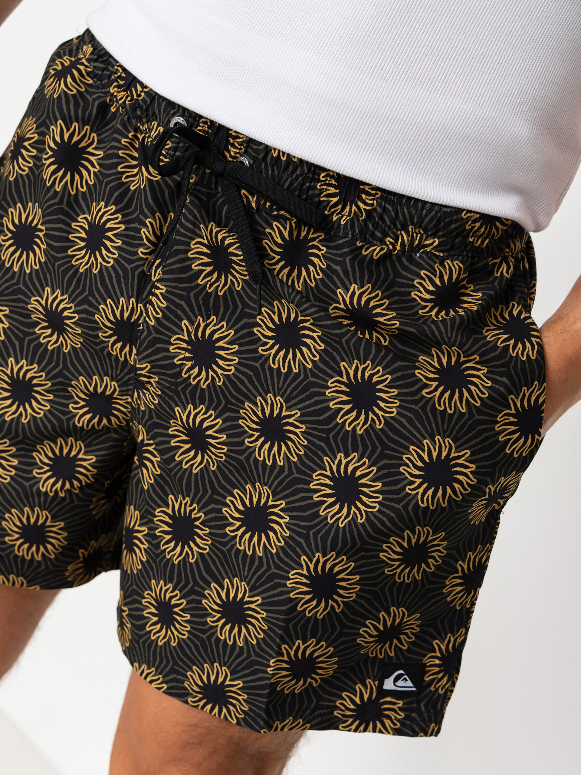 Quiksilver Everyday Printed Volley 15 Boardshort (black ocean mayhem)