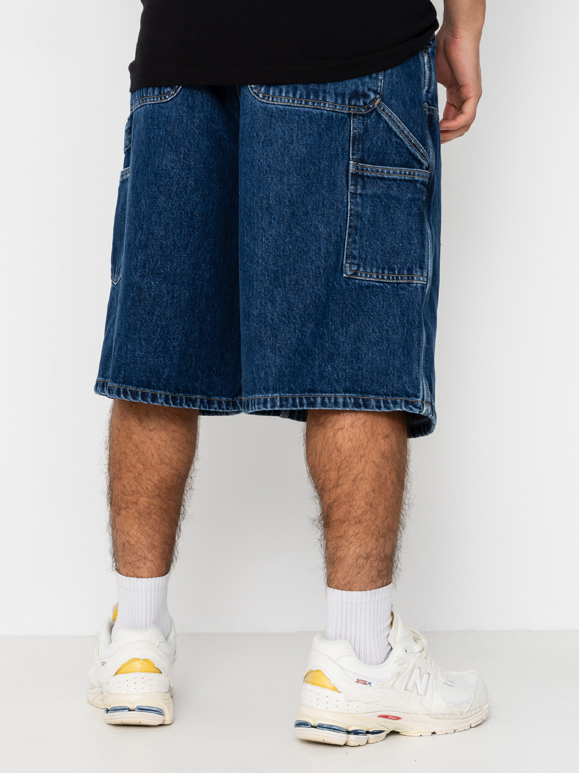 Rövidnadrág Carhartt WIP OG Double Knee (blue stone washed)
