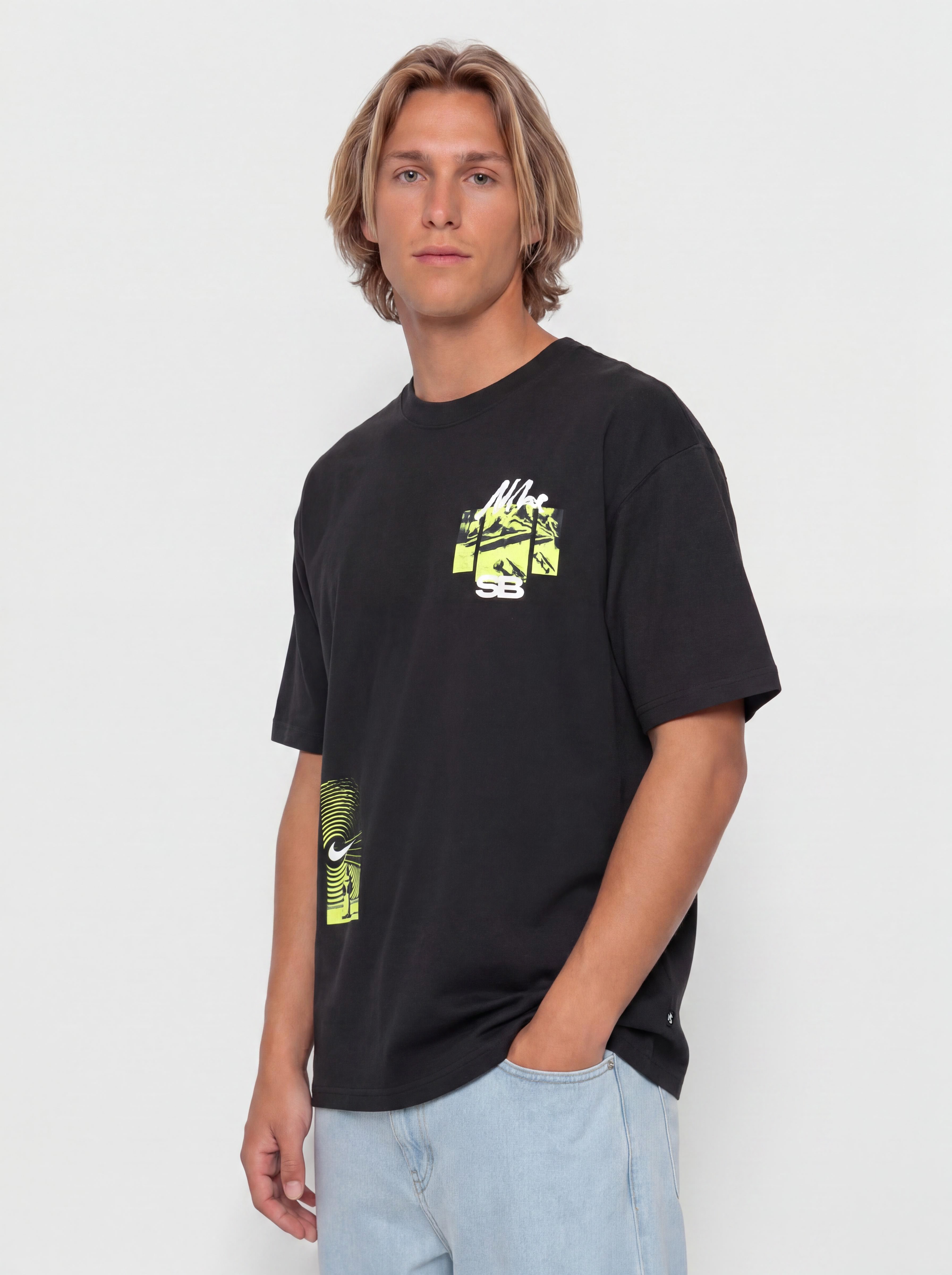 Póló Nike SB M90 Oc Photo (off noir)