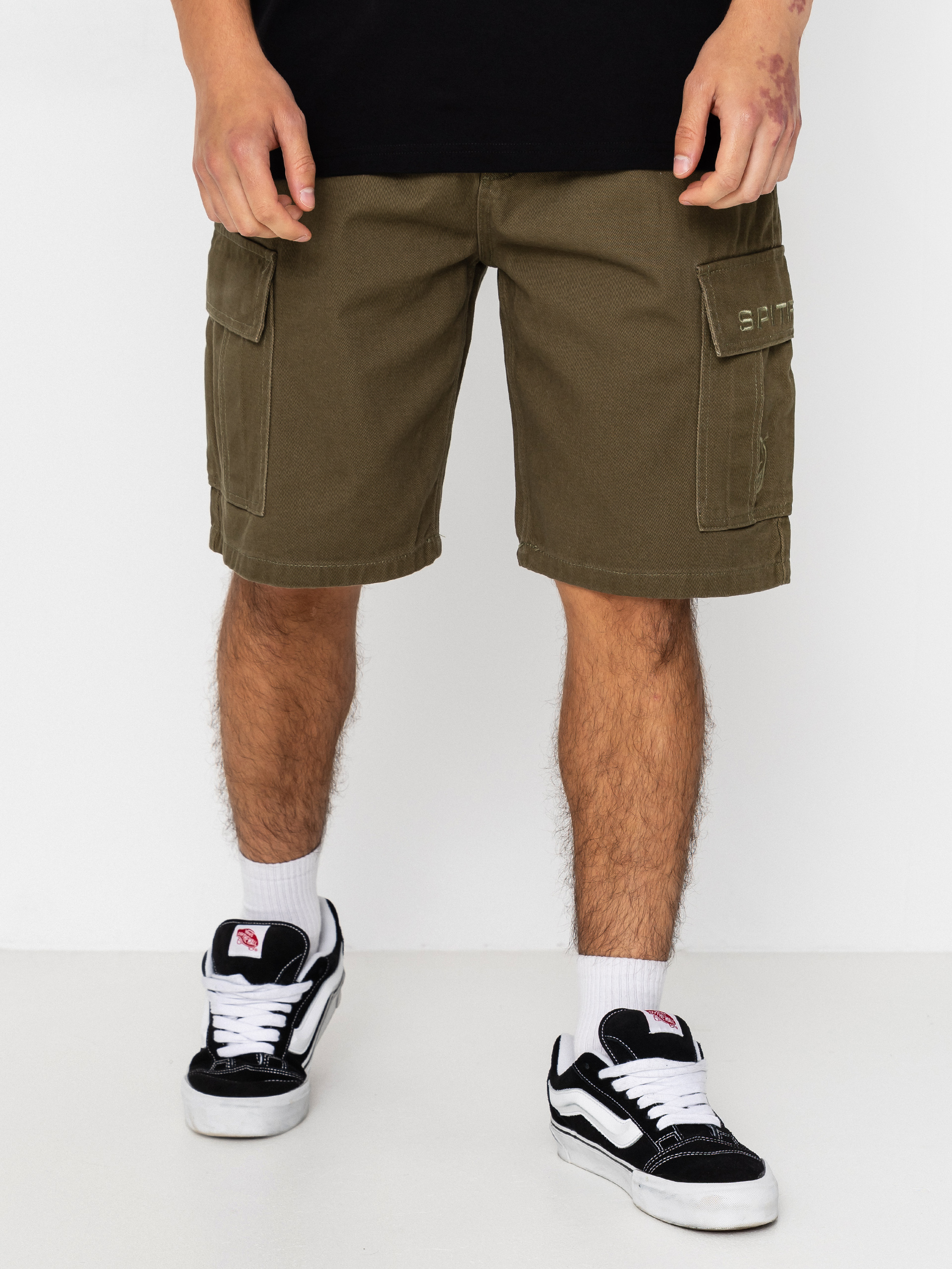 Rövidnadrág Spitfire Classic 87 Cargo (olive)