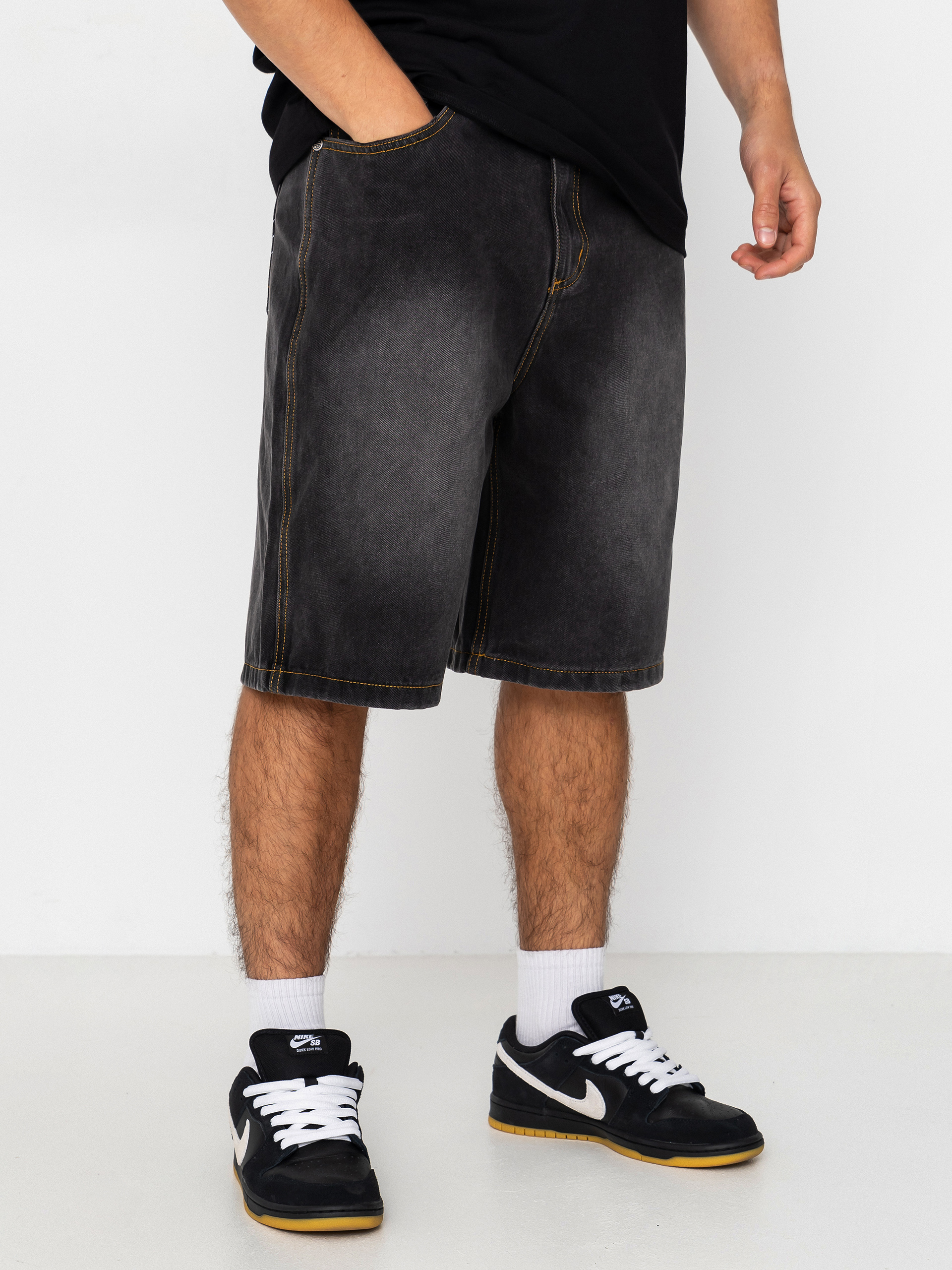 Rövidnadrág Rip Curl Inner Visions Denim (dark acid black)