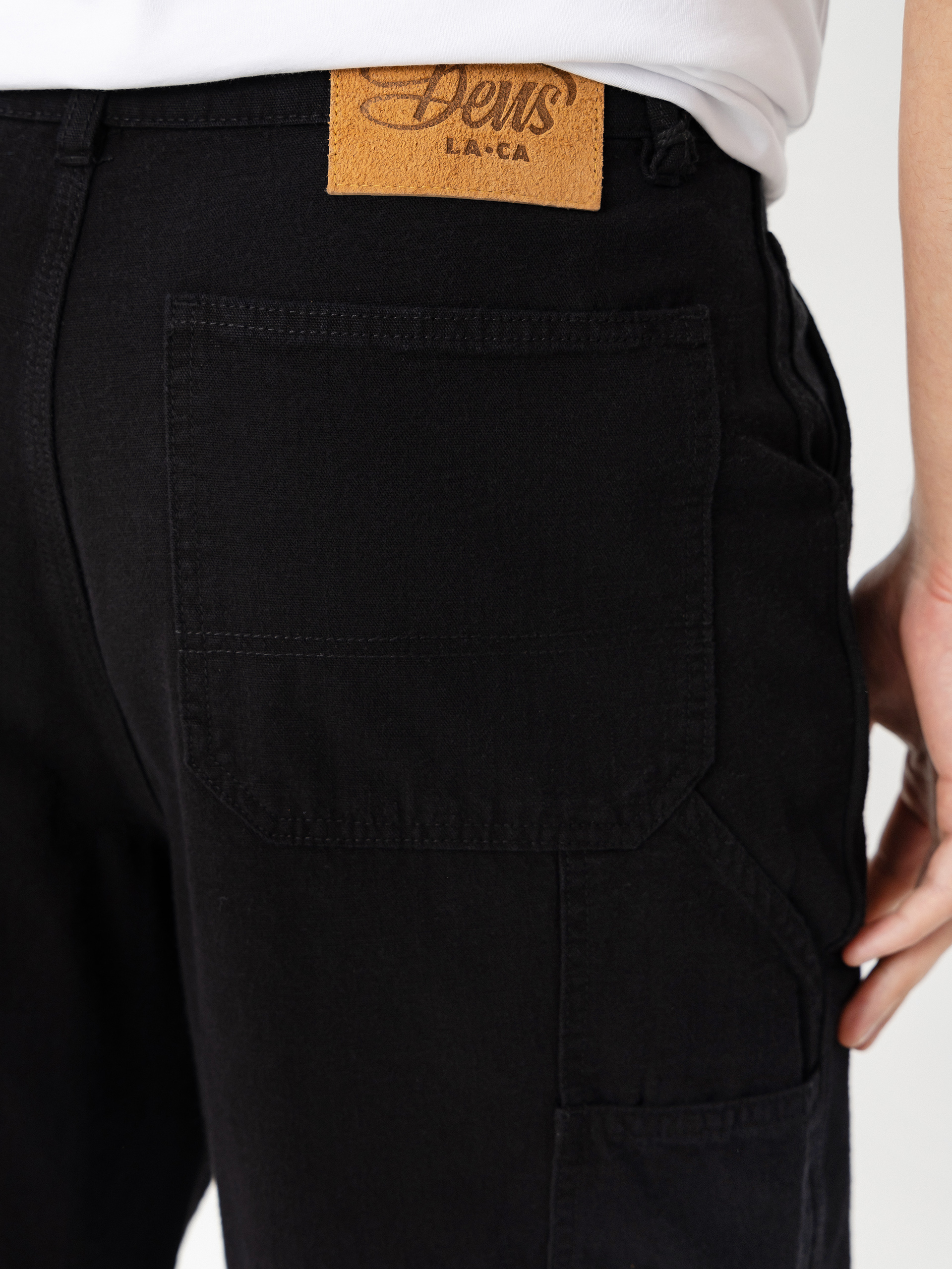 Rövidnadrág Deus Ex Machina Big Fella Chambray (black)