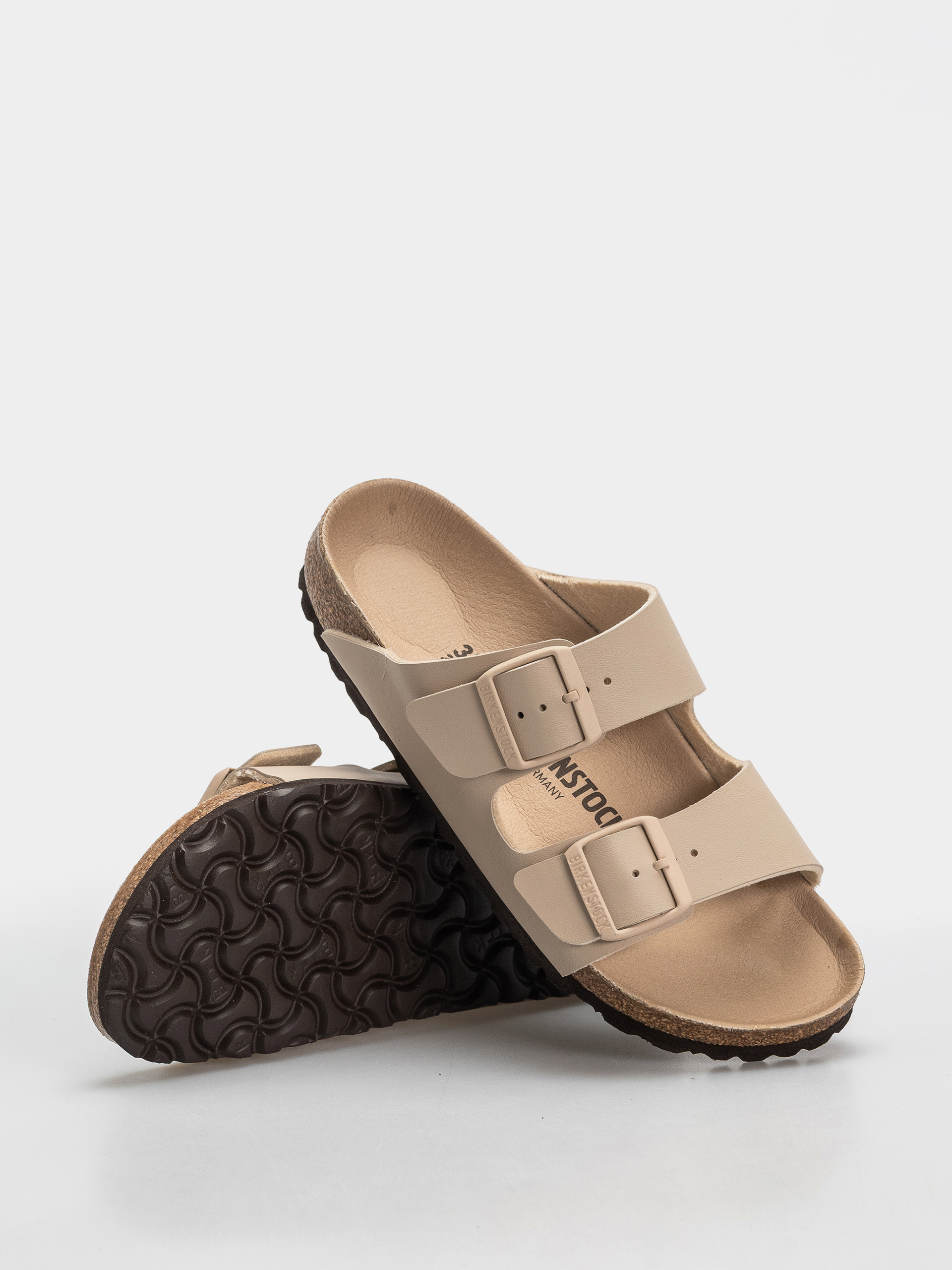Birkenstock Arizona Birko Flor Narrow Flip-flop papucsok (triples sandcastle)
