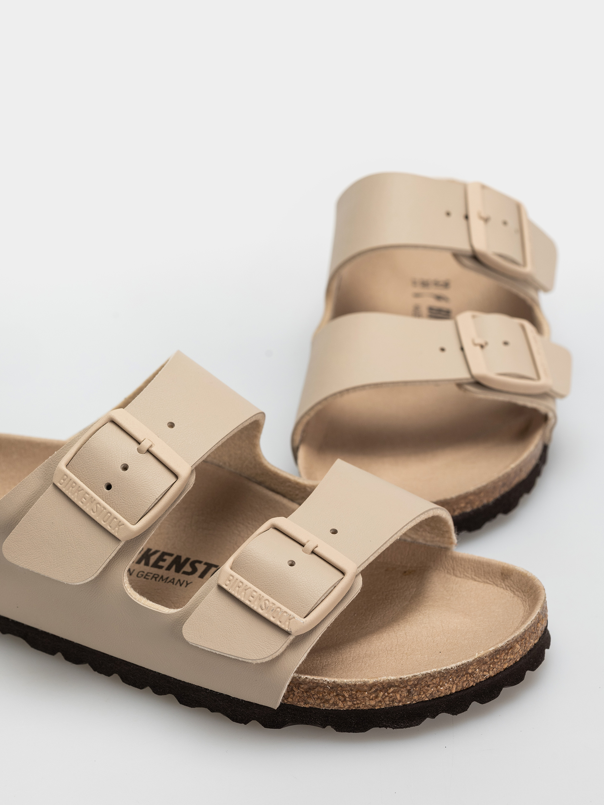 Birkenstock Arizona Birko Flor Narrow Flip-flop papucsok (triples sandcastle)