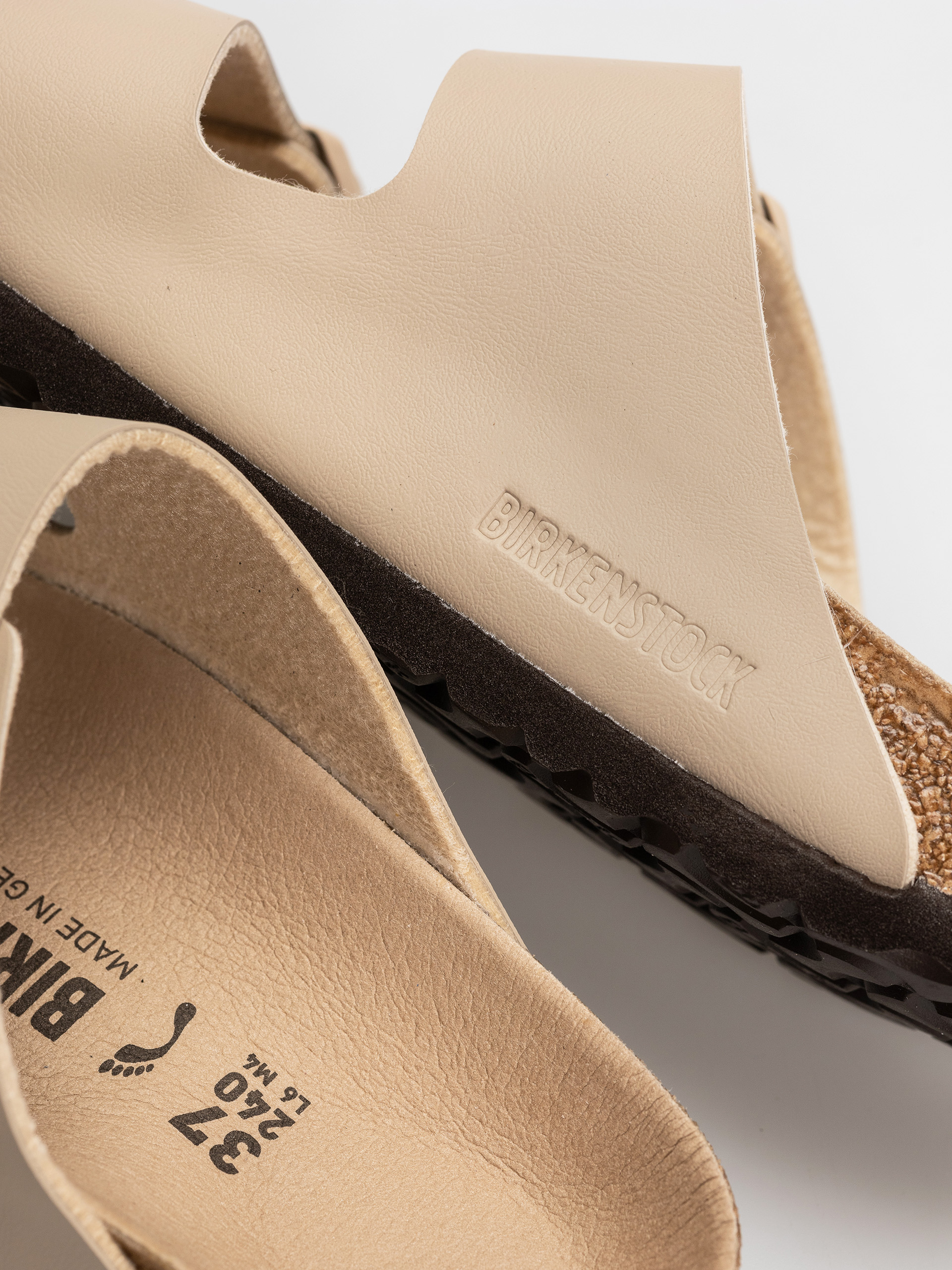 Birkenstock Arizona Birko Flor Narrow Flip-flop papucsok (triples sandcastle)