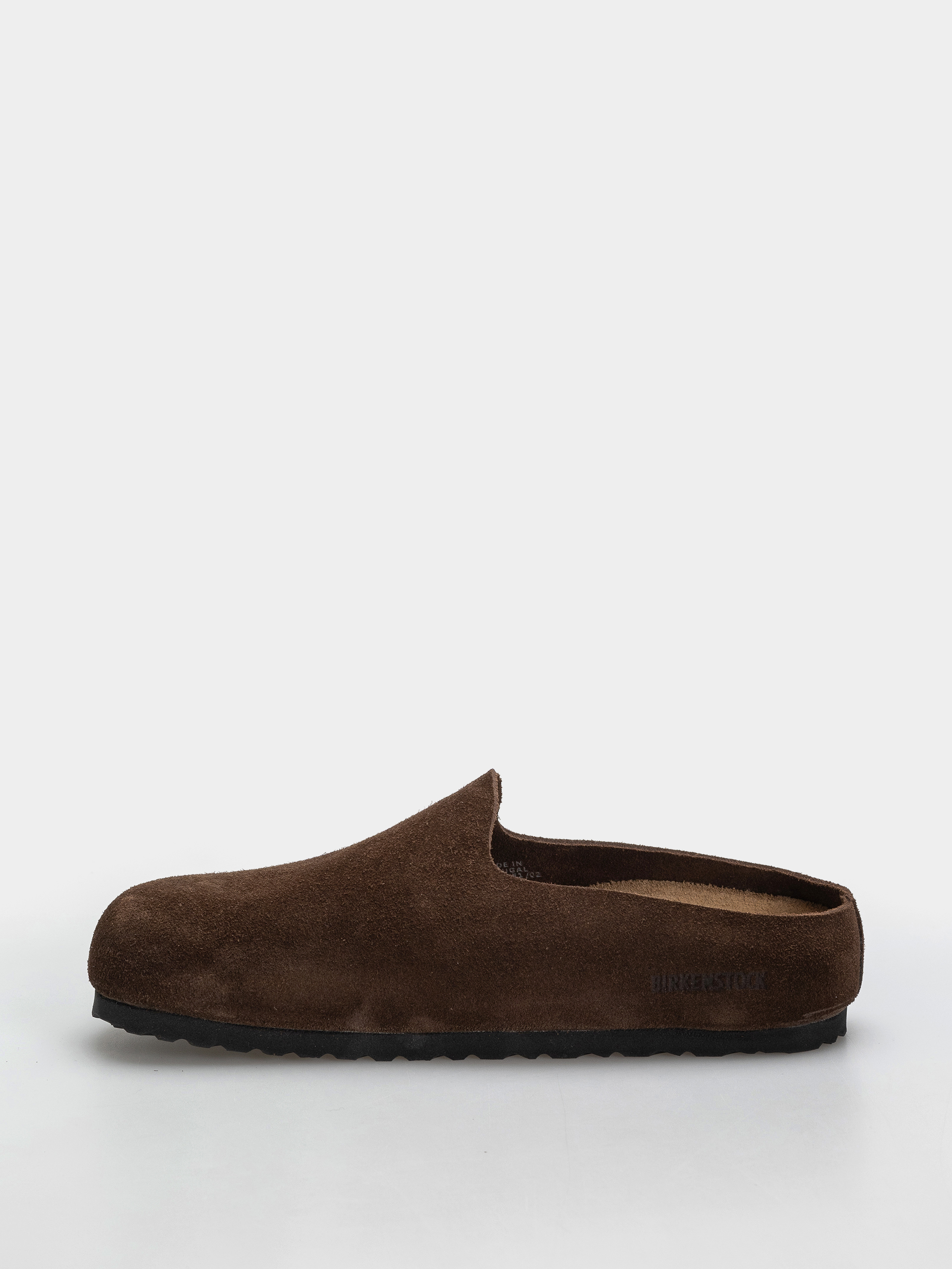 Birkenstock Amsterdam Wrapped Suede Leather Narrow Flip-flop papucsok (carafe)
