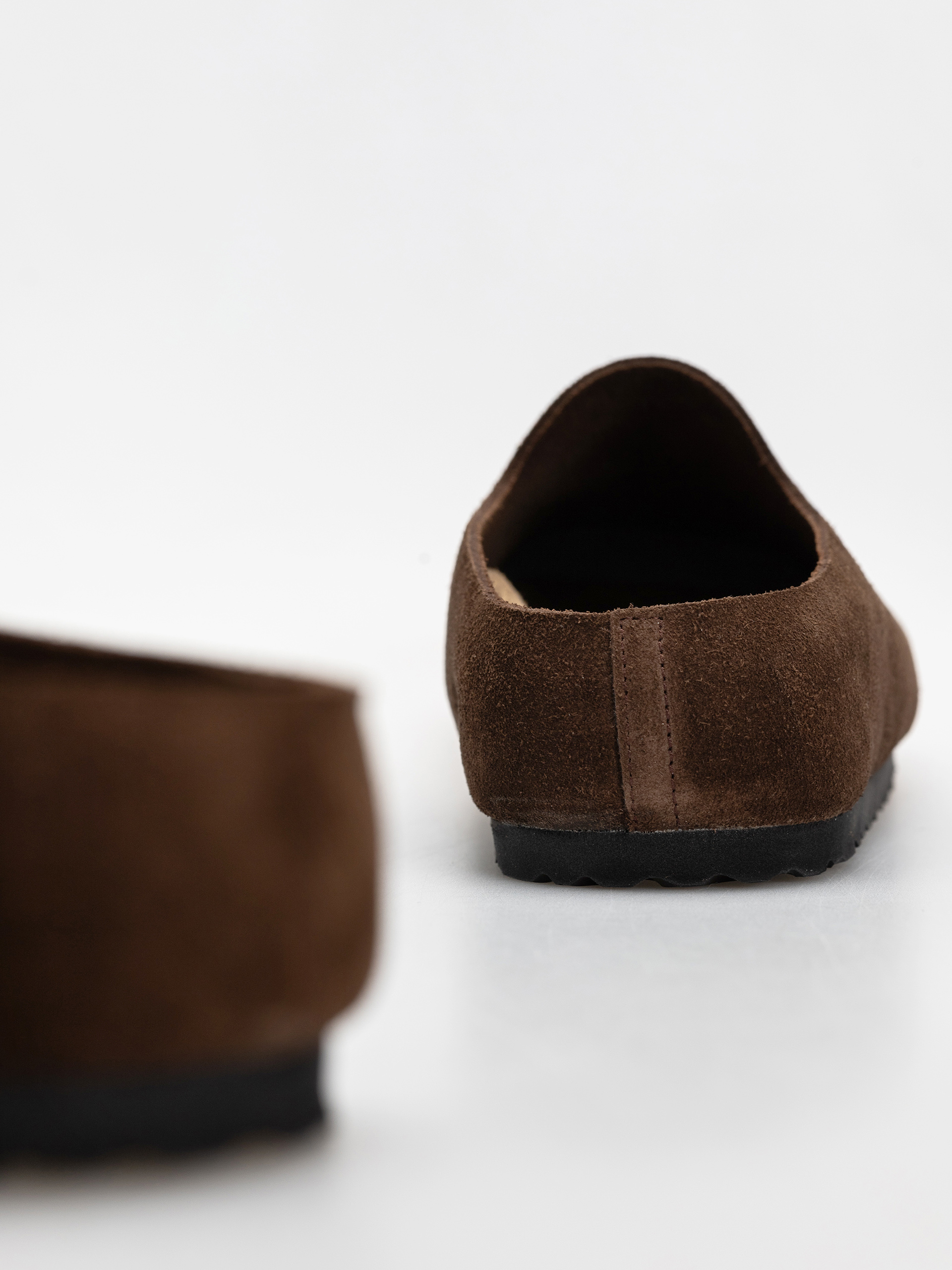 Birkenstock Amsterdam Wrapped Suede Leather Narrow Flip-flop papucsok (carafe)