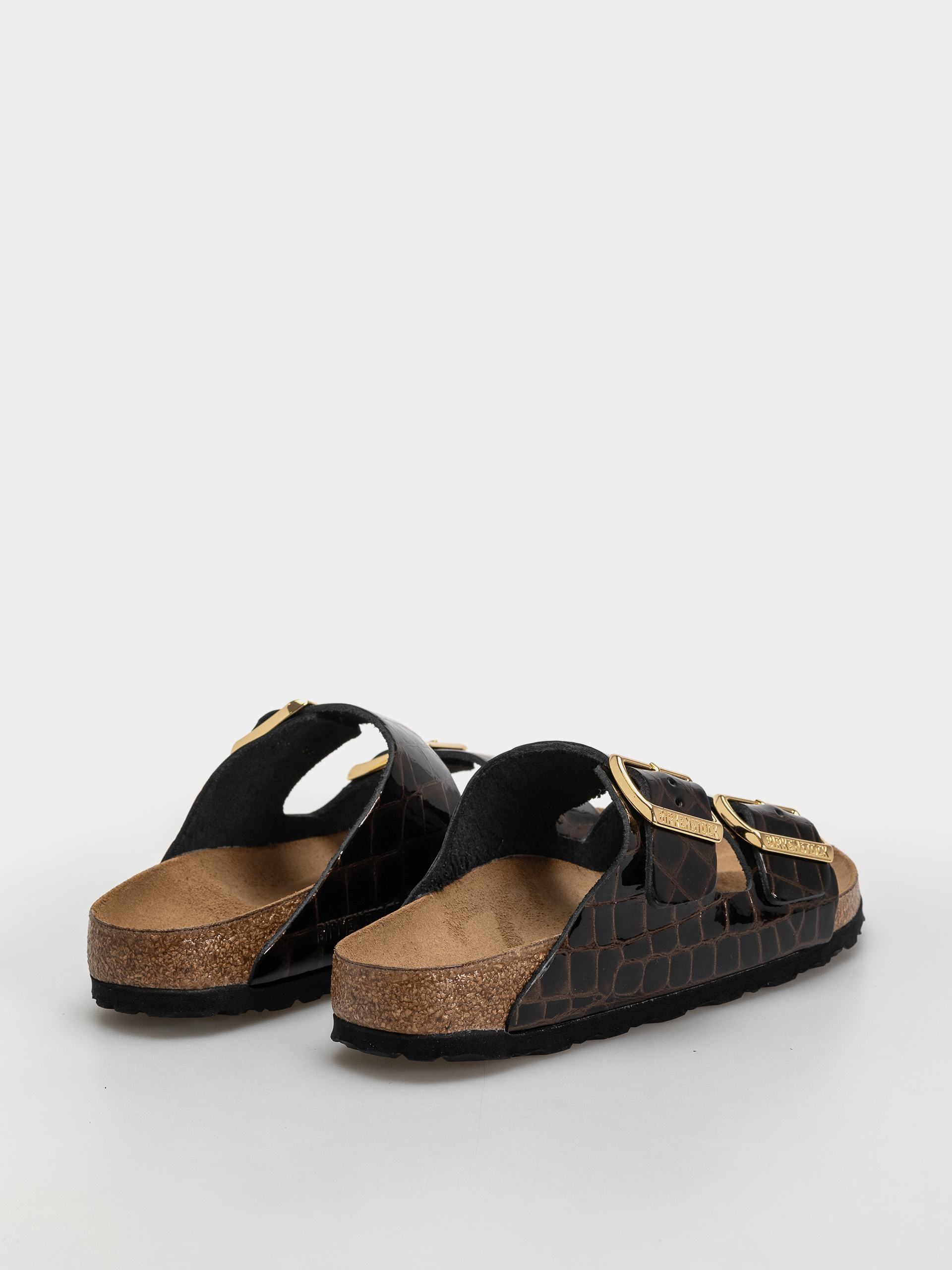 Birkenstock Arizona Leather Narrow Wmn Flip-flop papucsok (emboss leather black)