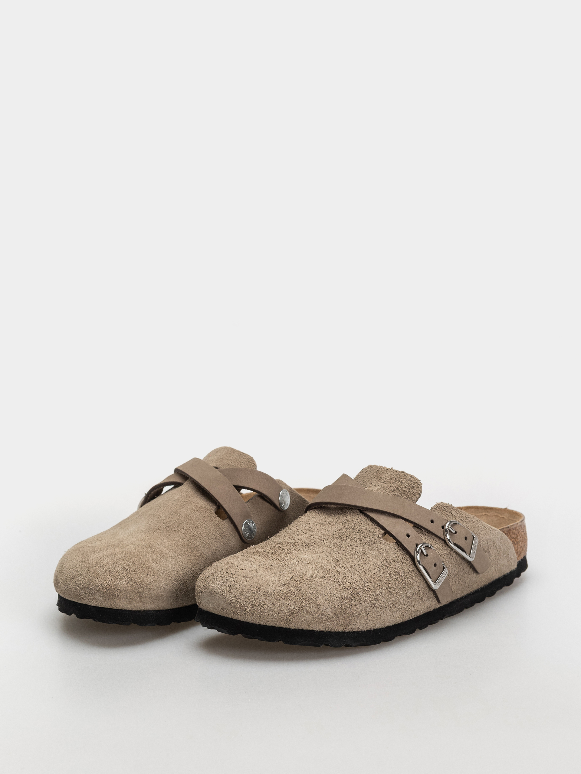 Birkenstock Blair Suede Leather Narrow Wmn Flip-flop papucsok (taupe)