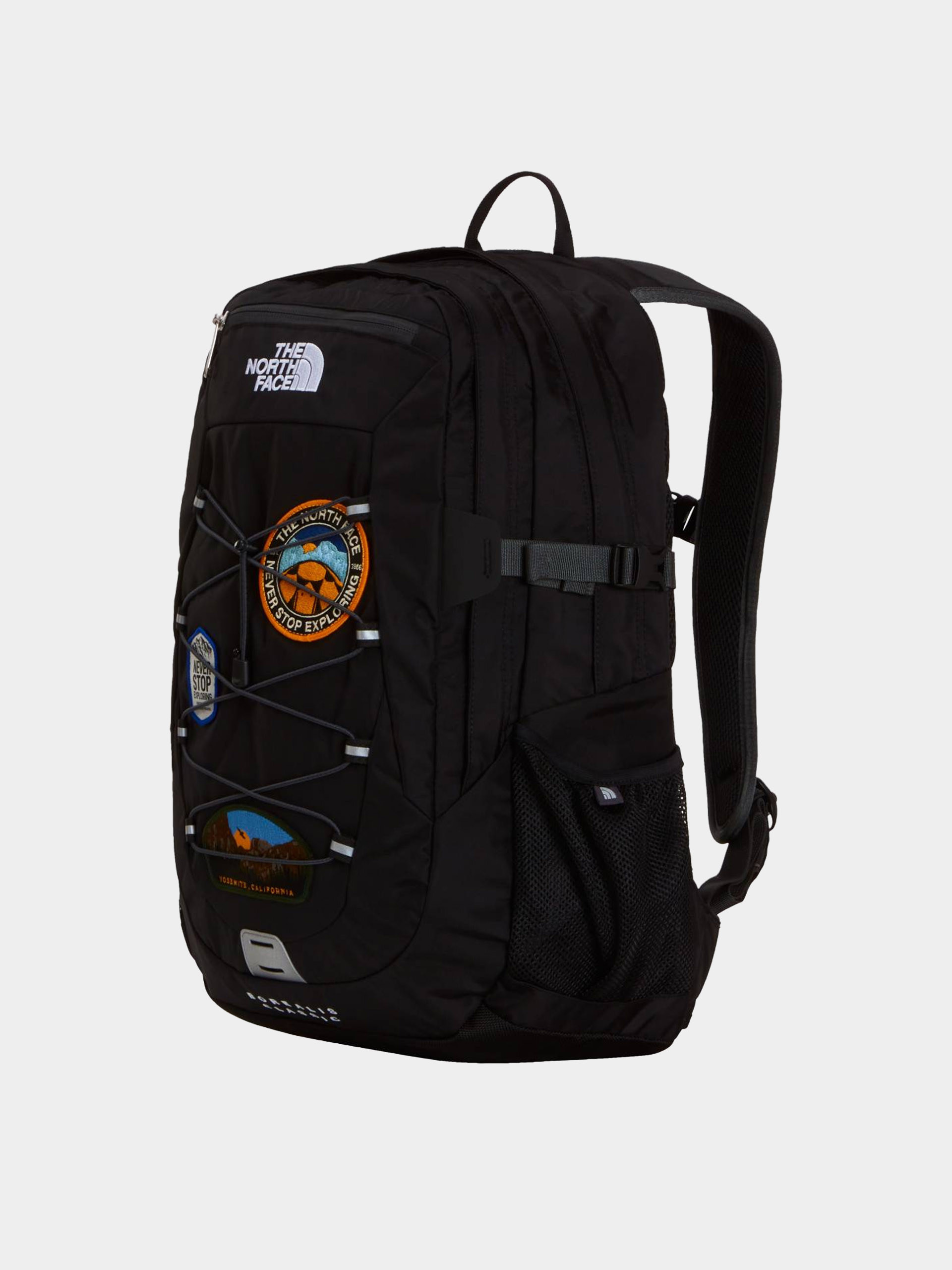 Hátizsák The North Face Borealis Classic Patch (tnf black/asphalt grey/)