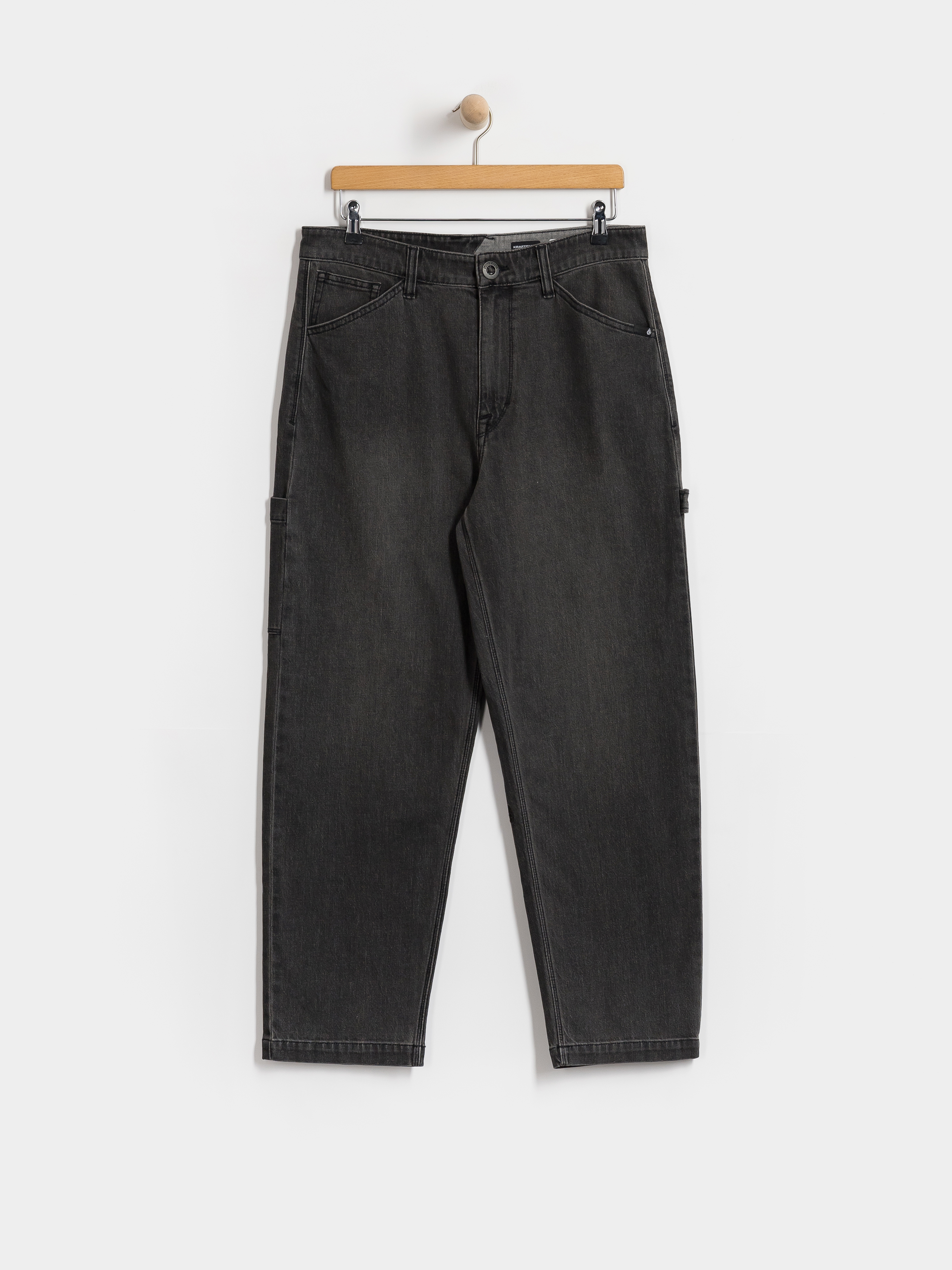 Volcom Kraftsman II Kisnadrág (black grey)