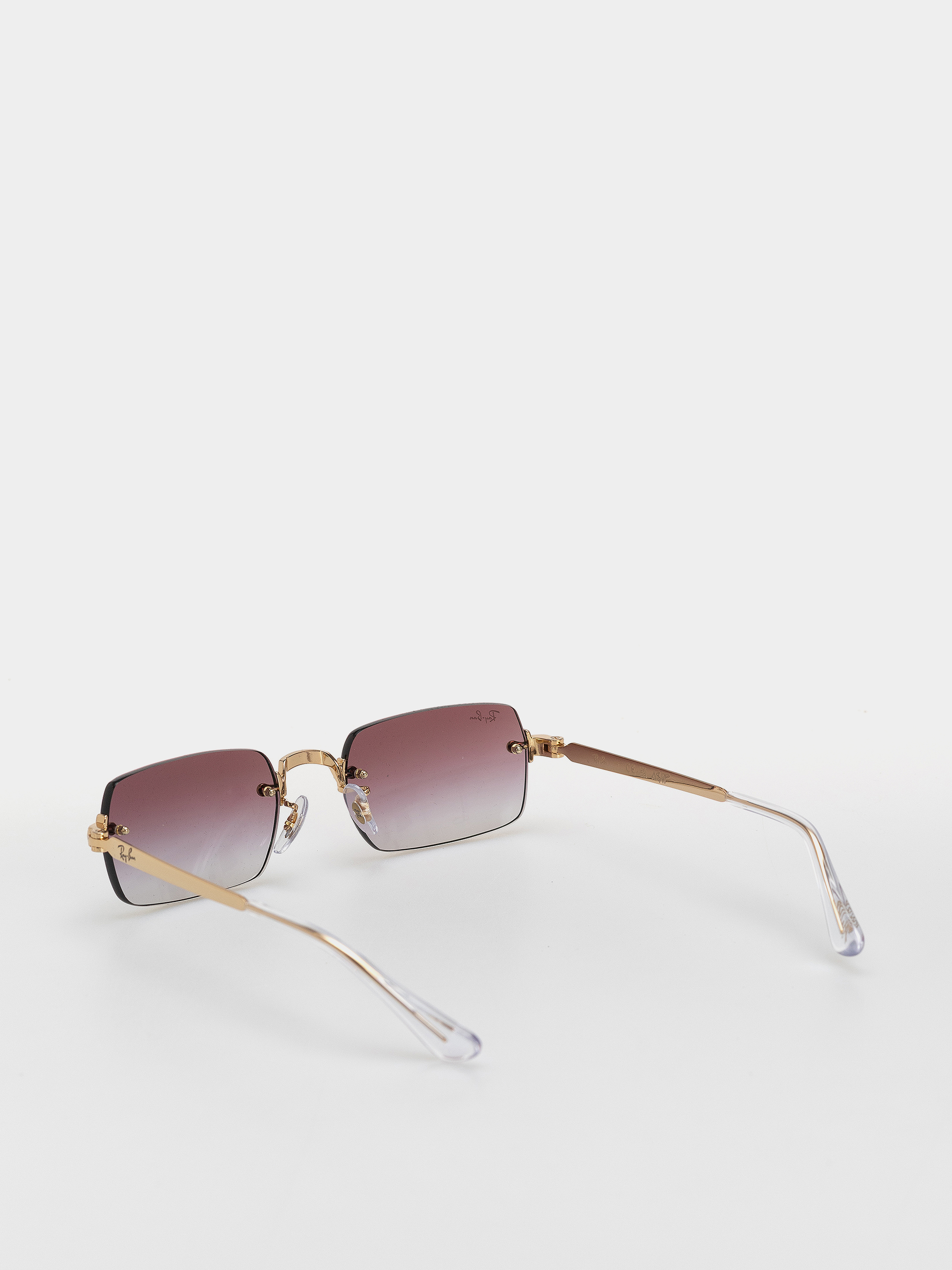 Ray-Ban Rb3928 By A$Ap Rocky Napszemüvegek (polerowany złoto arista/przezroczysty ciemnopurpurowy gradalny)