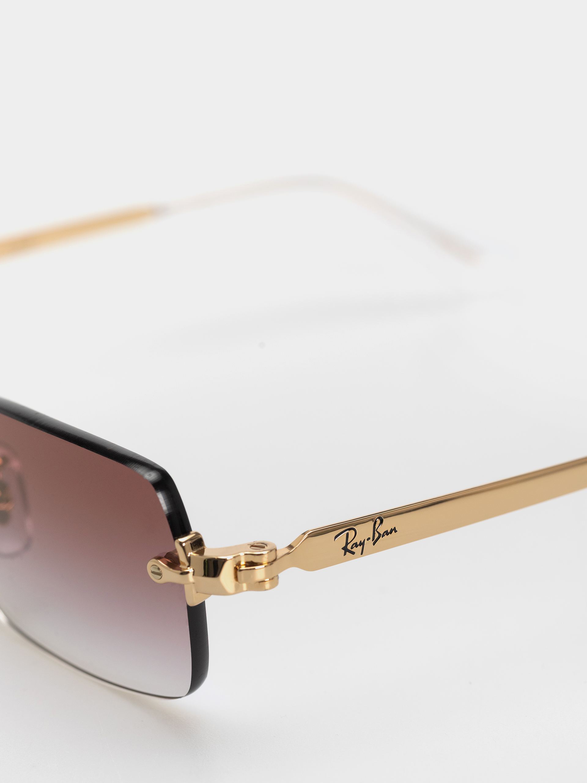 Ray-Ban Rb3928 By A$Ap Rocky Napszemüvegek (polerowany złoto arista/przezroczysty ciemnopurpurowy gradalny)