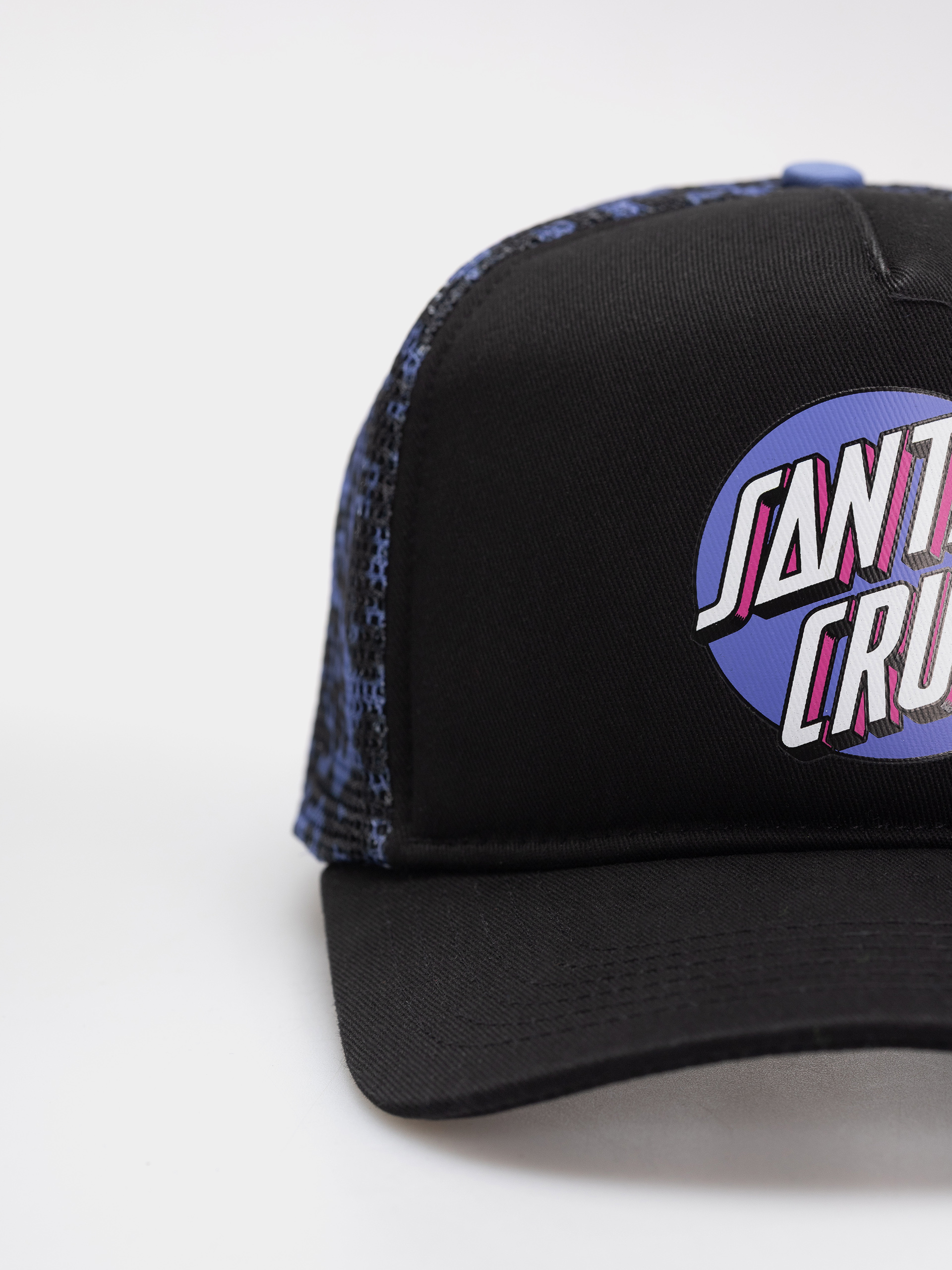 Santa Cruz Control Dot Baseball sapka (black)