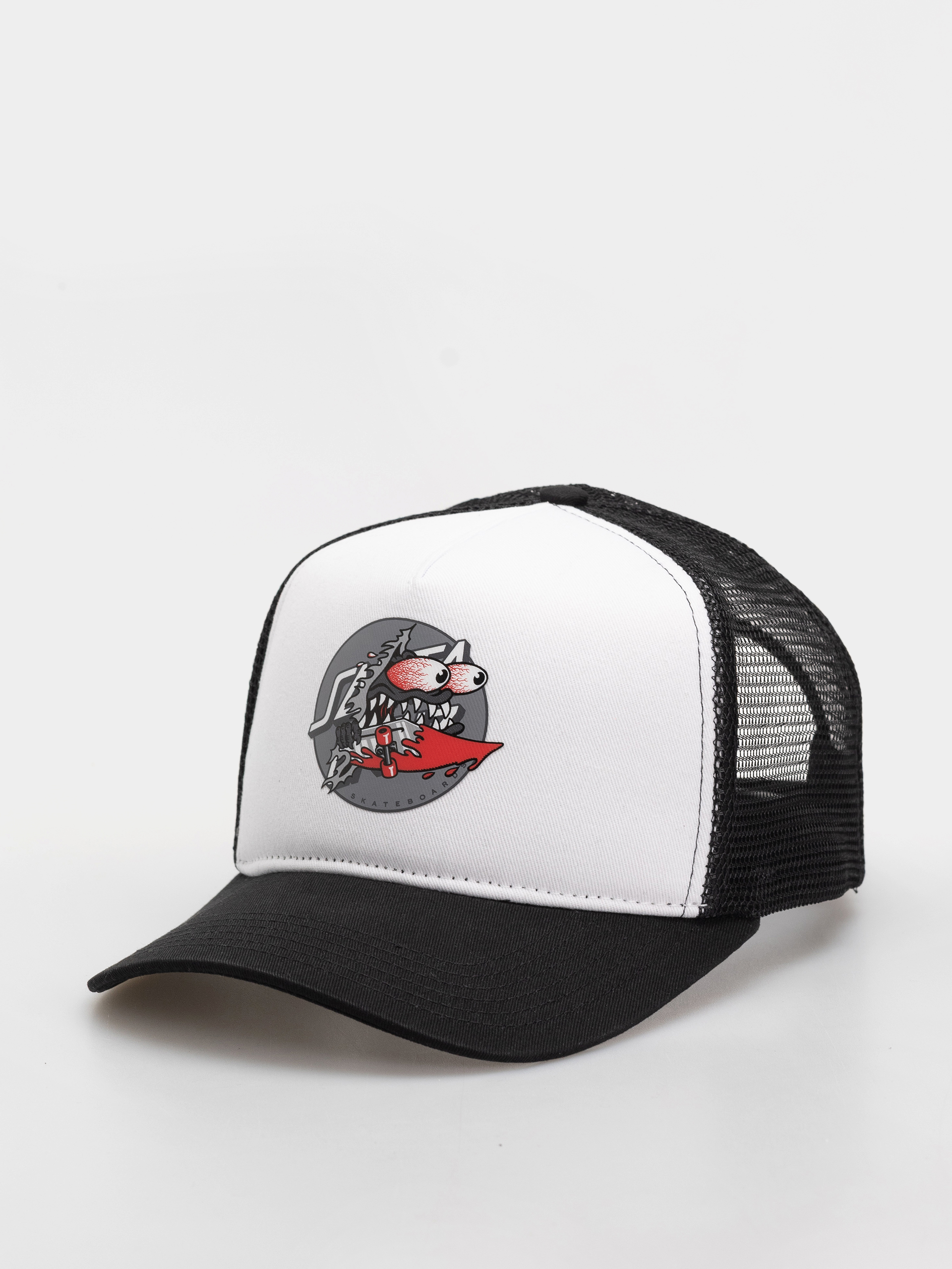 Santa Cruz Meek Slashed Dot Baseball sapka (black/white)