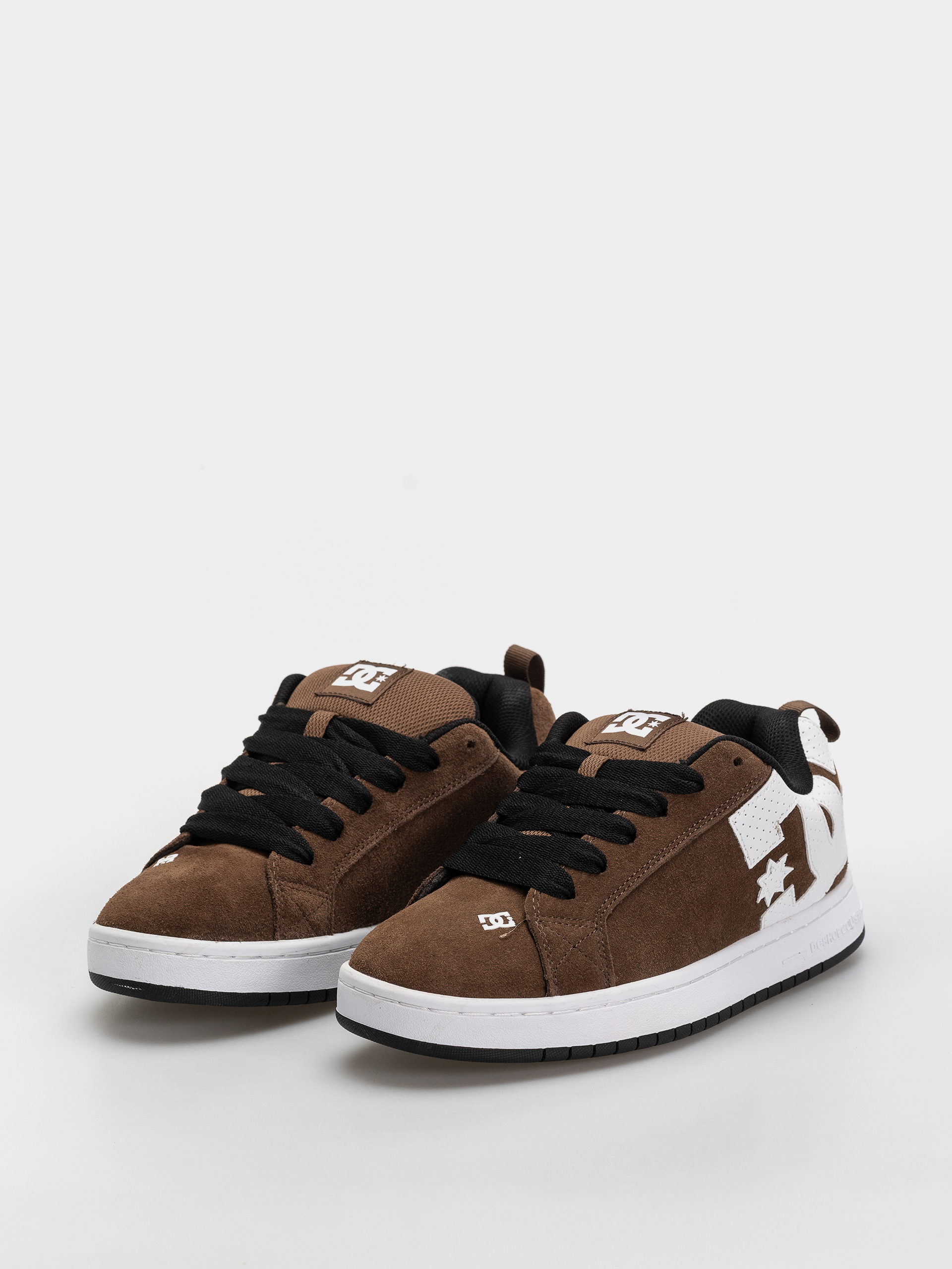 DC Court Graffik Se Cipők (brown/white)