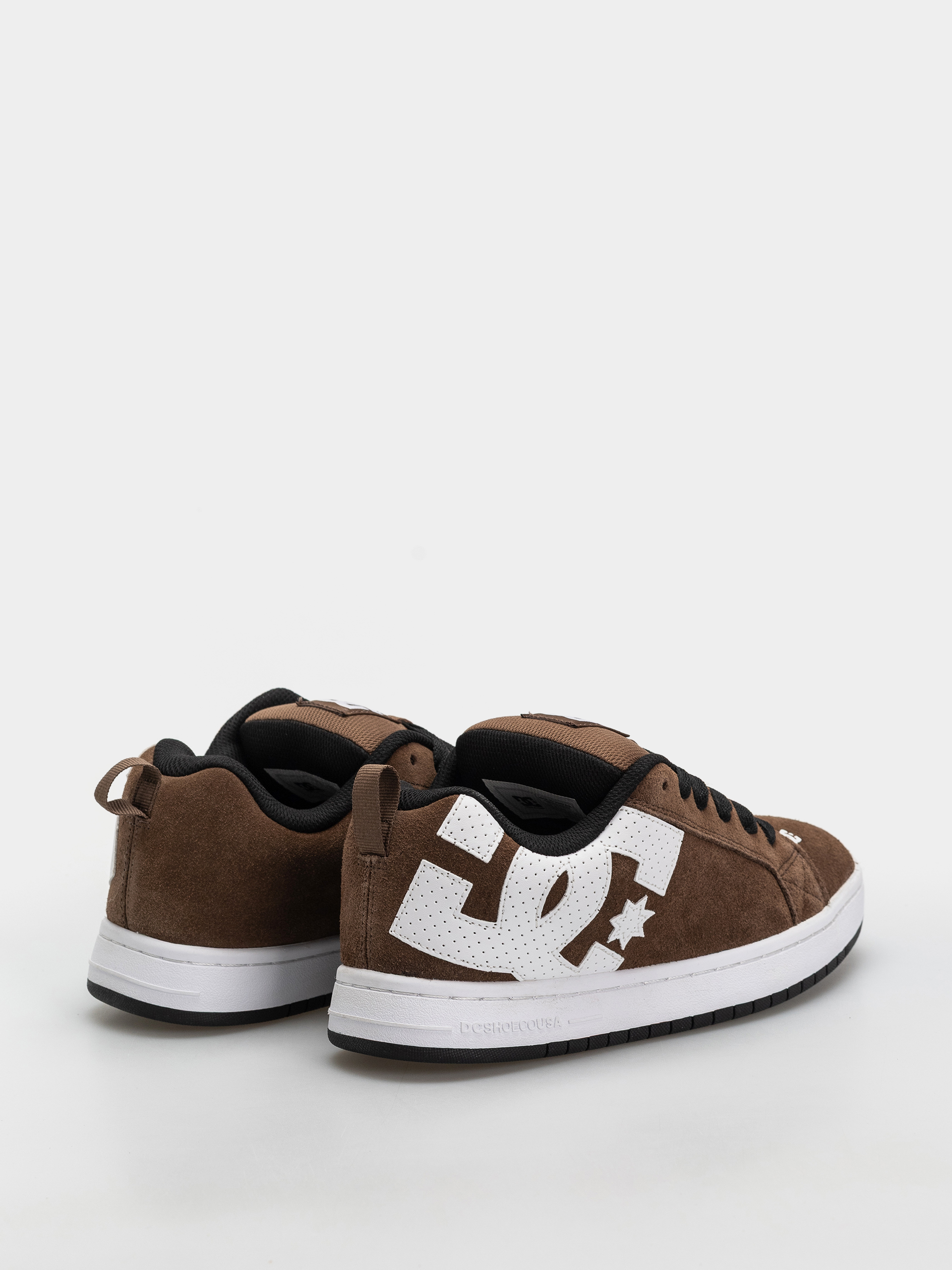 DC Court Graffik Se Cipők (brown/white)