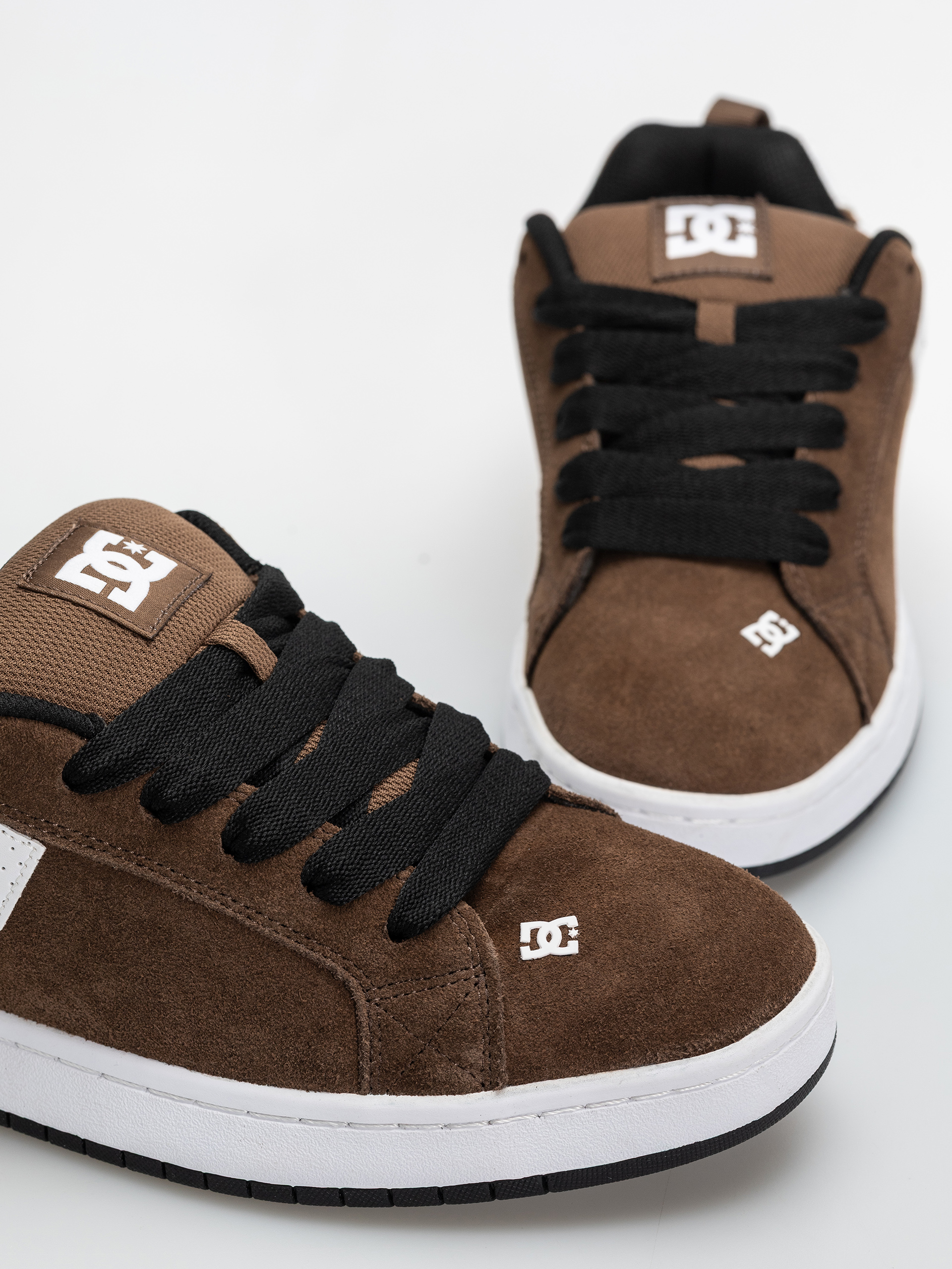 DC Court Graffik Se Cipők (brown/white)