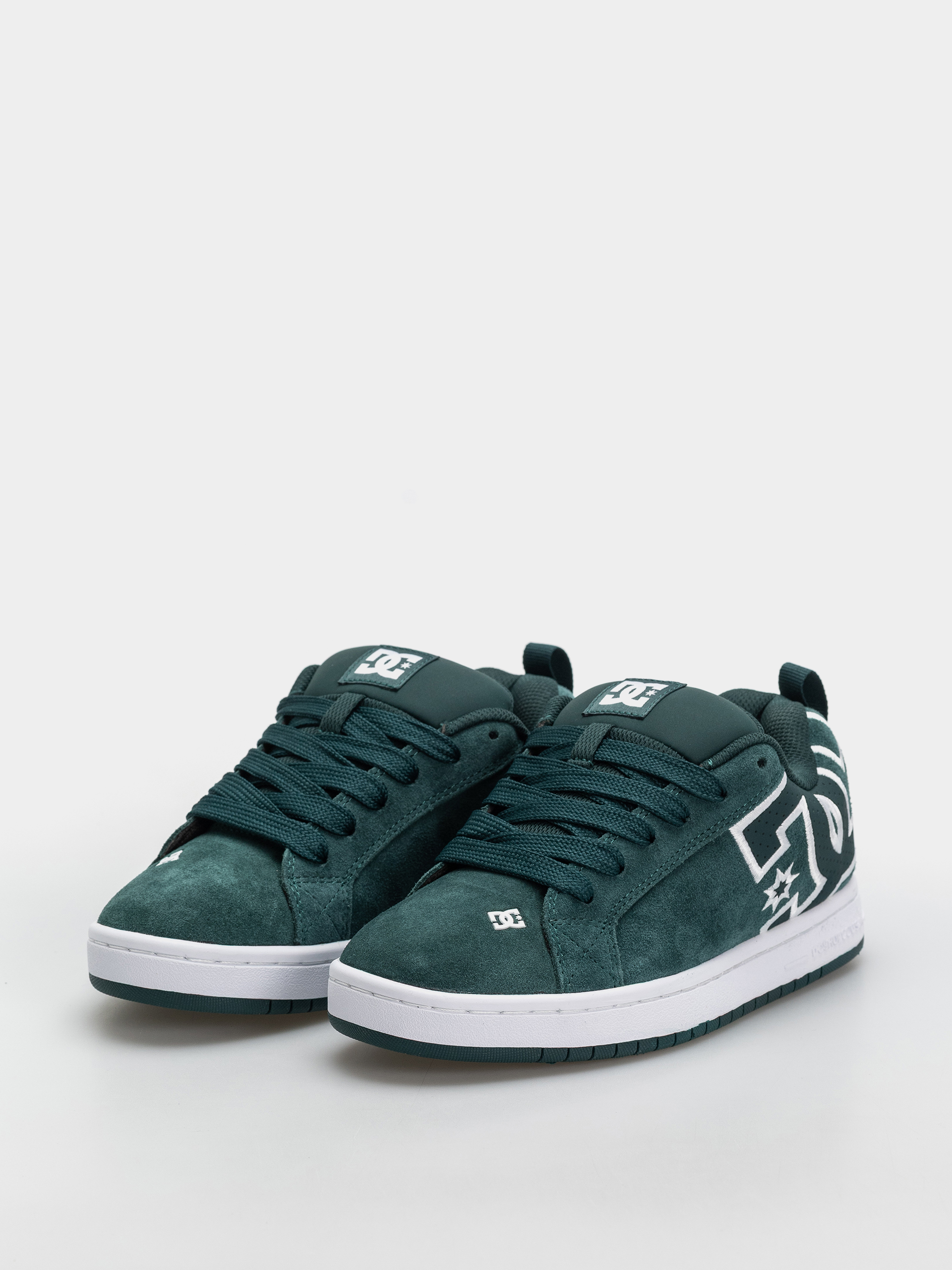 DC Court Graffik Se Cipők (dark green/white)