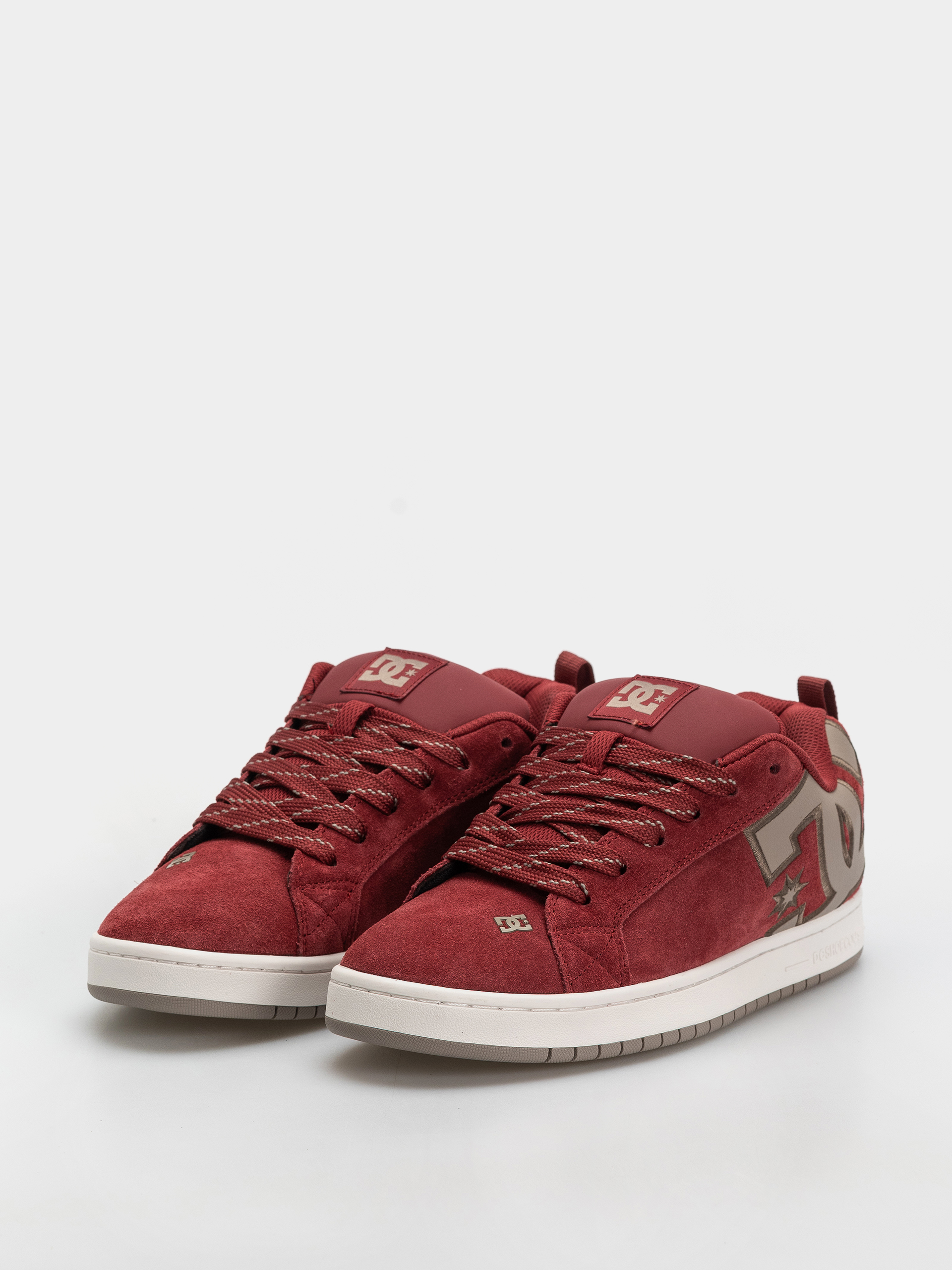 DC Court Graffik Se Cipők (brick red/warm taupe/off white)