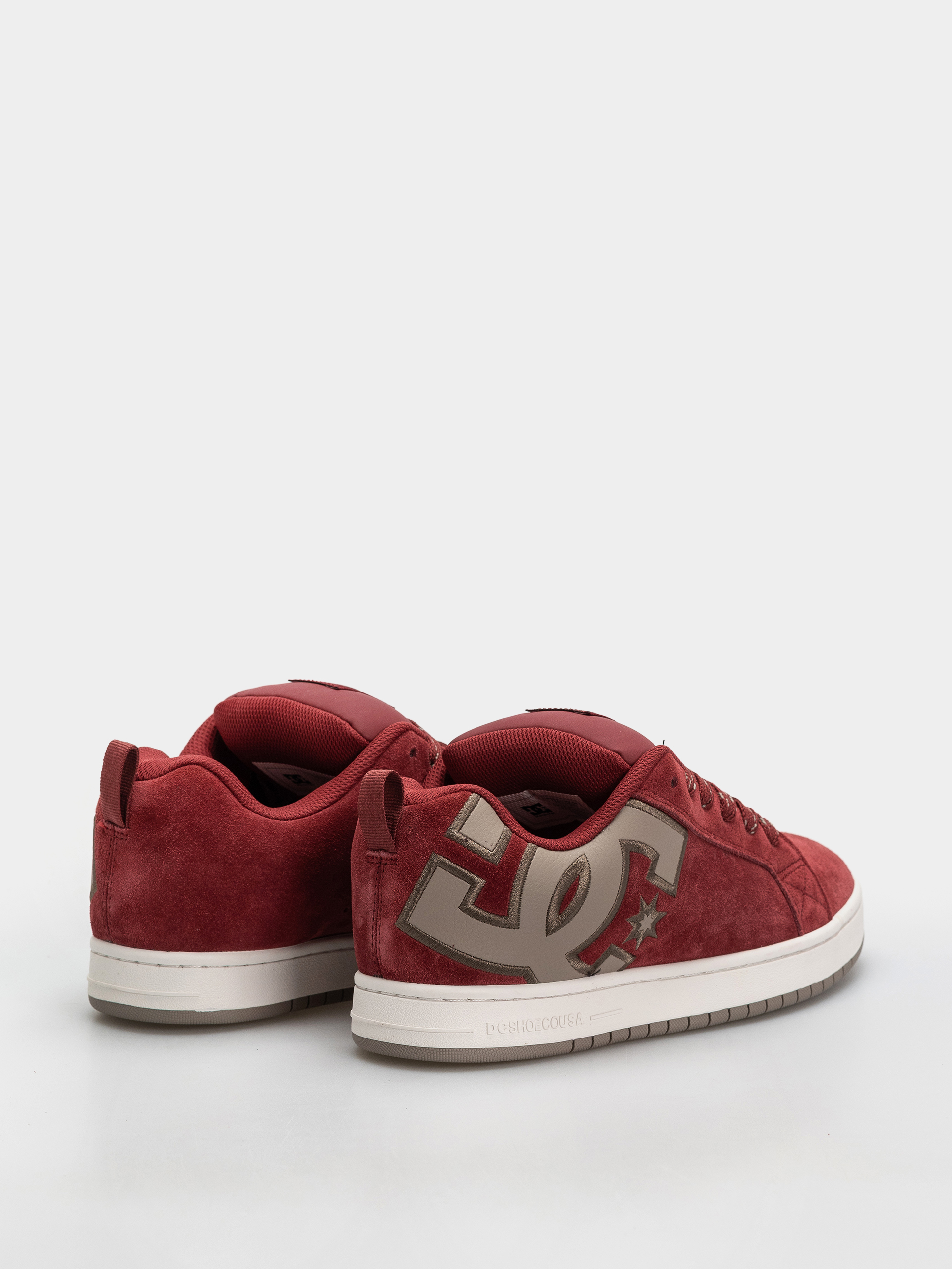DC Court Graffik Se Cipők (brick red/warm taupe/off white)