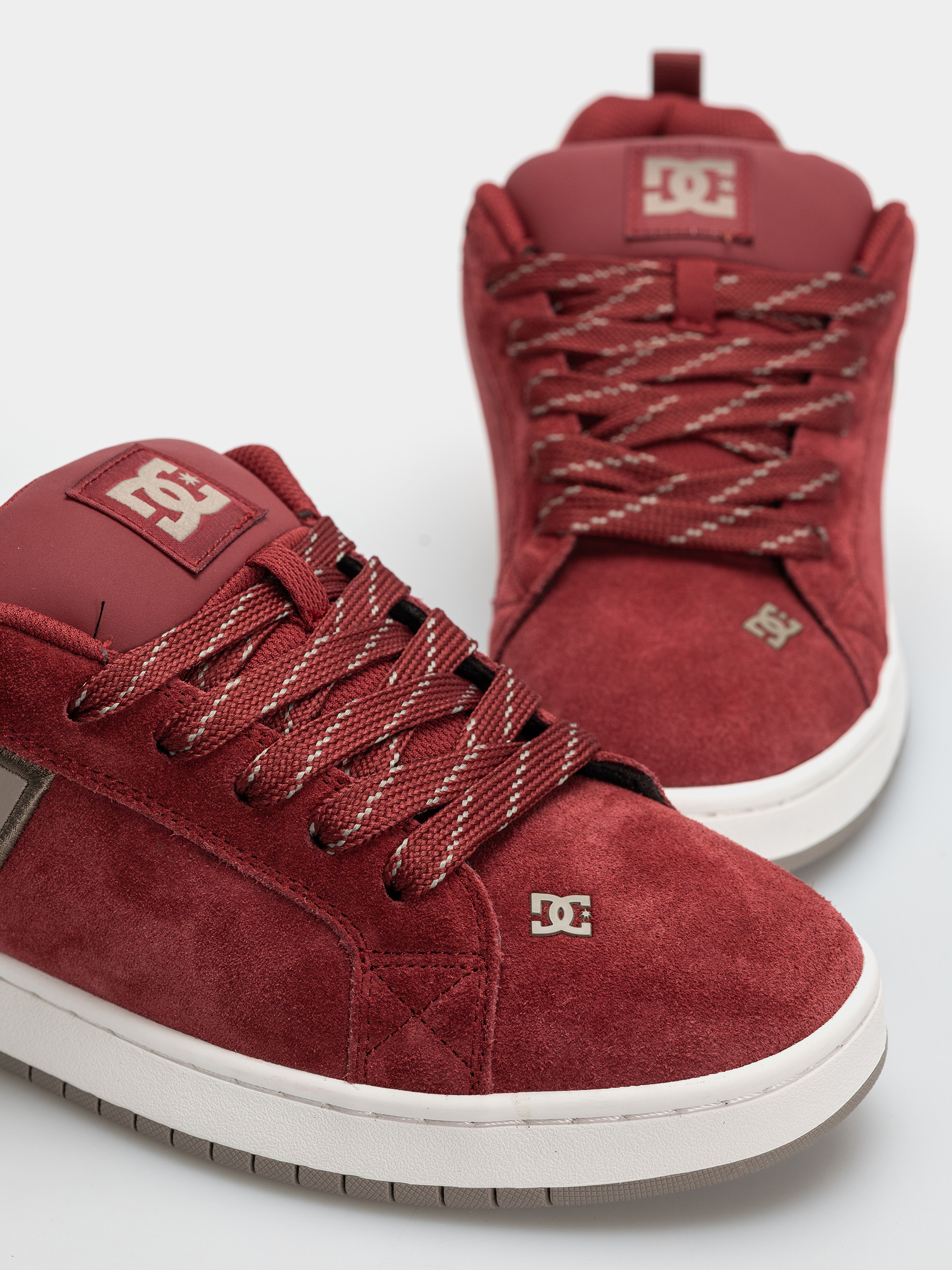 DC Court Graffik Se Cipők (brick red/warm taupe/off white)