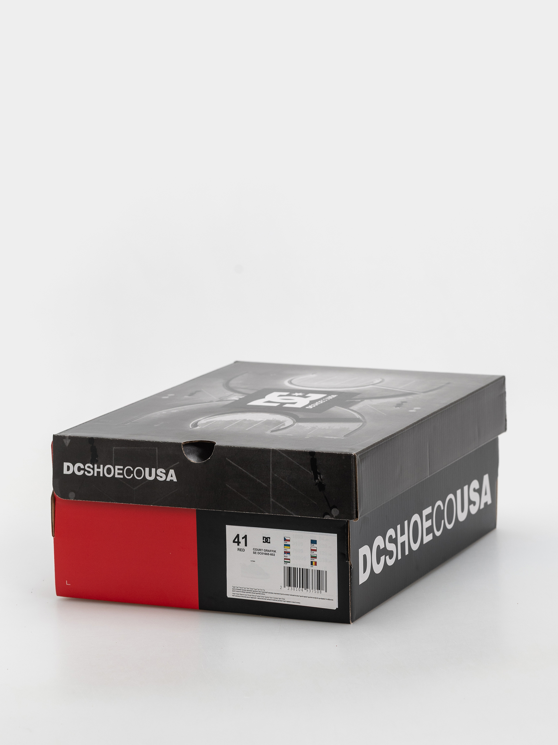 DC Court Graffik Se Cipők (brick red/warm taupe/off white)