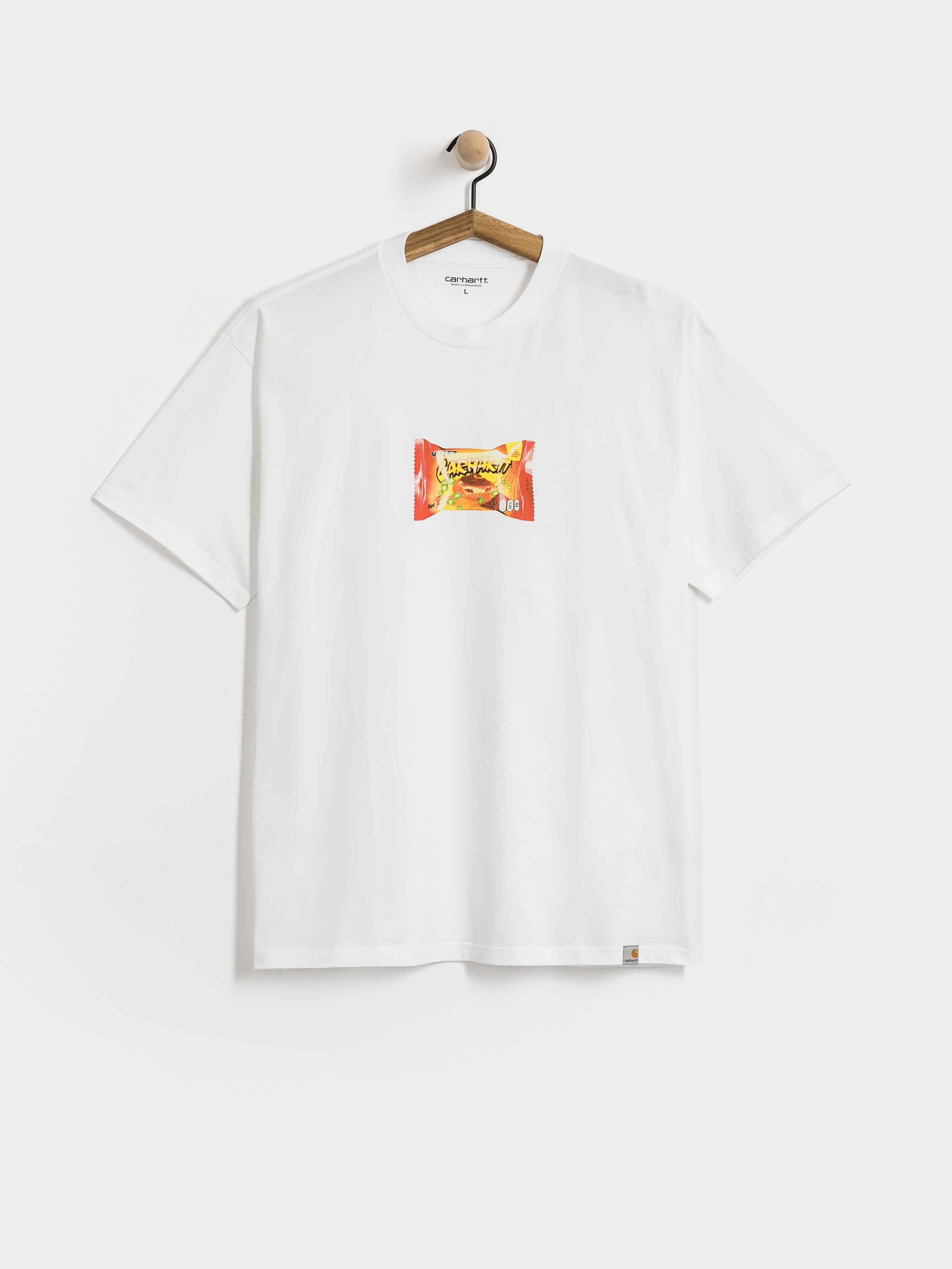 Póló Carhartt WIP Road Side Snack (white)