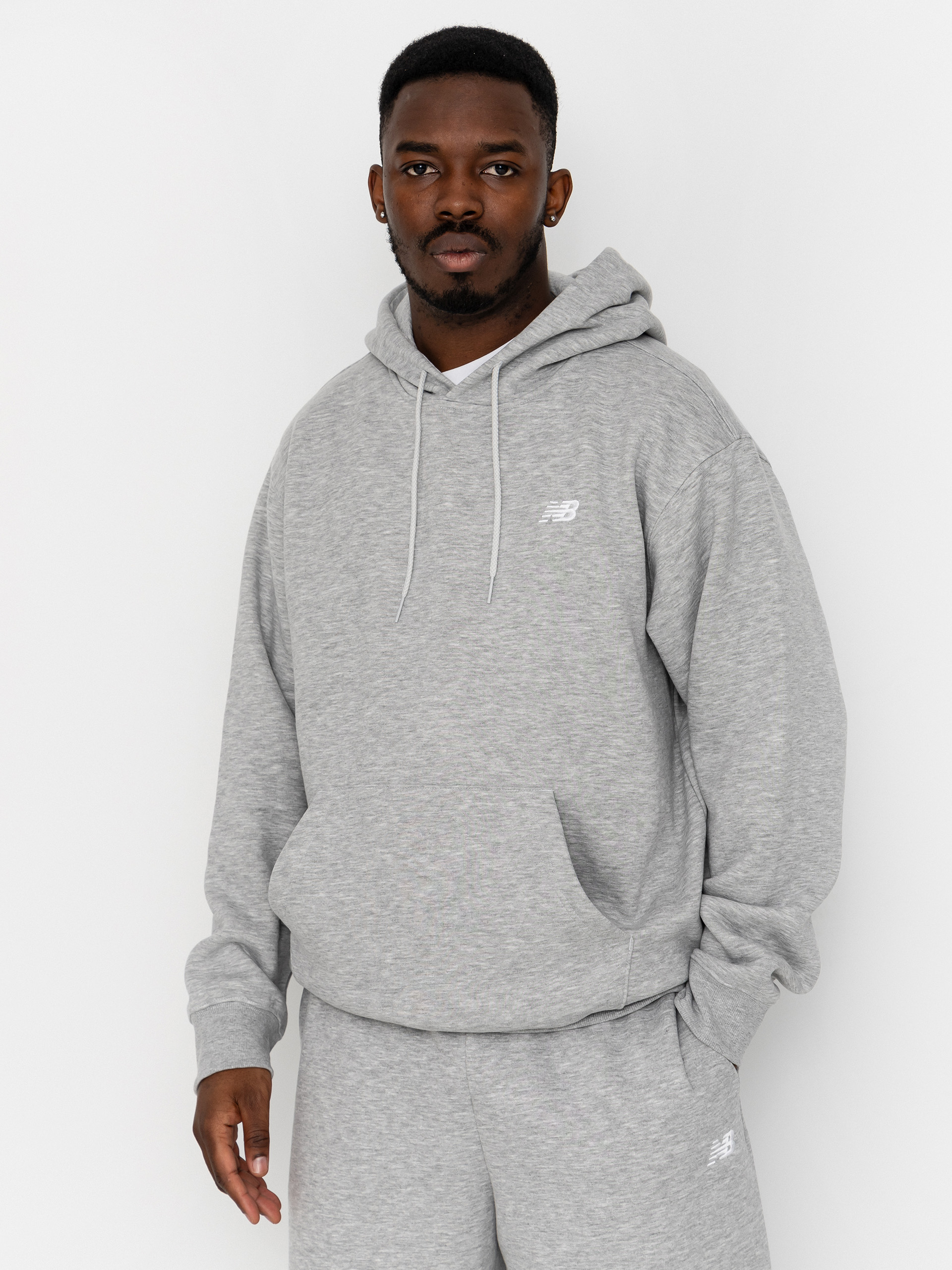 New Balance Sport Essentials Fleece HD Kapucnis pulu00f3ver (athletic grey)