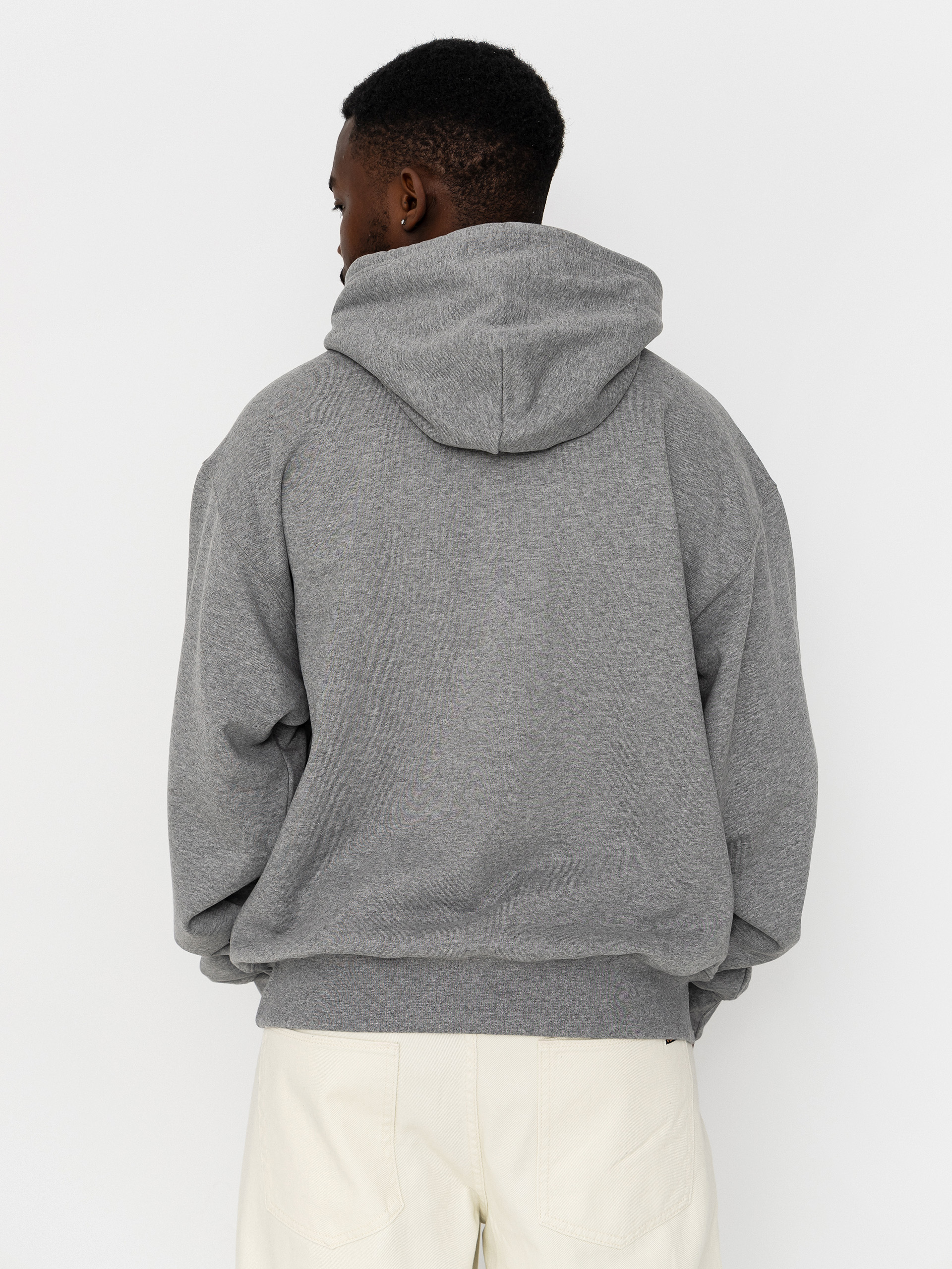 Vans Left Chest II HD Kapucnis pulóver (cement heather)