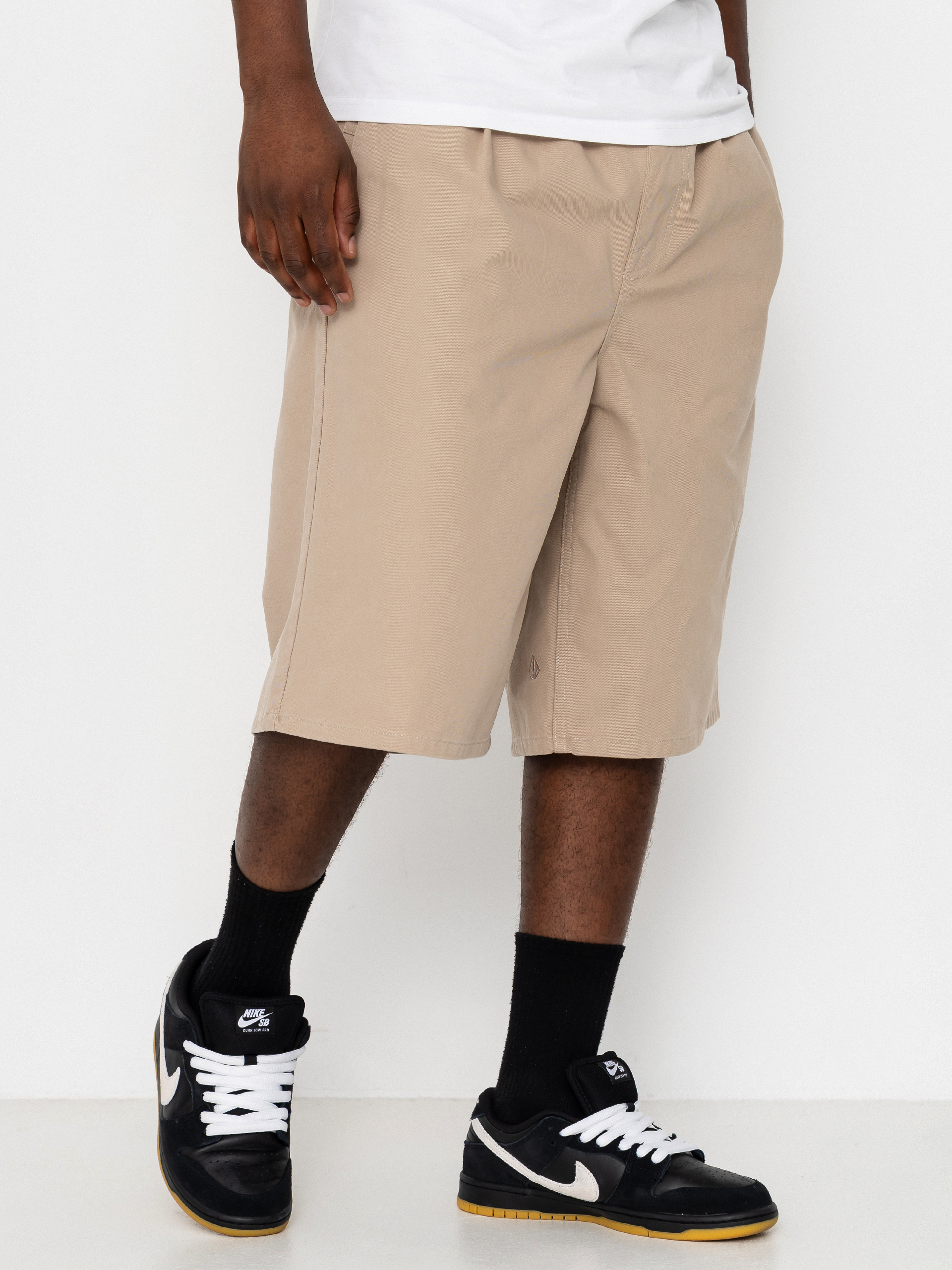 Volcom Chillow Pleat Ew Chino Sht 24 Rövidnadrág (light khaki)