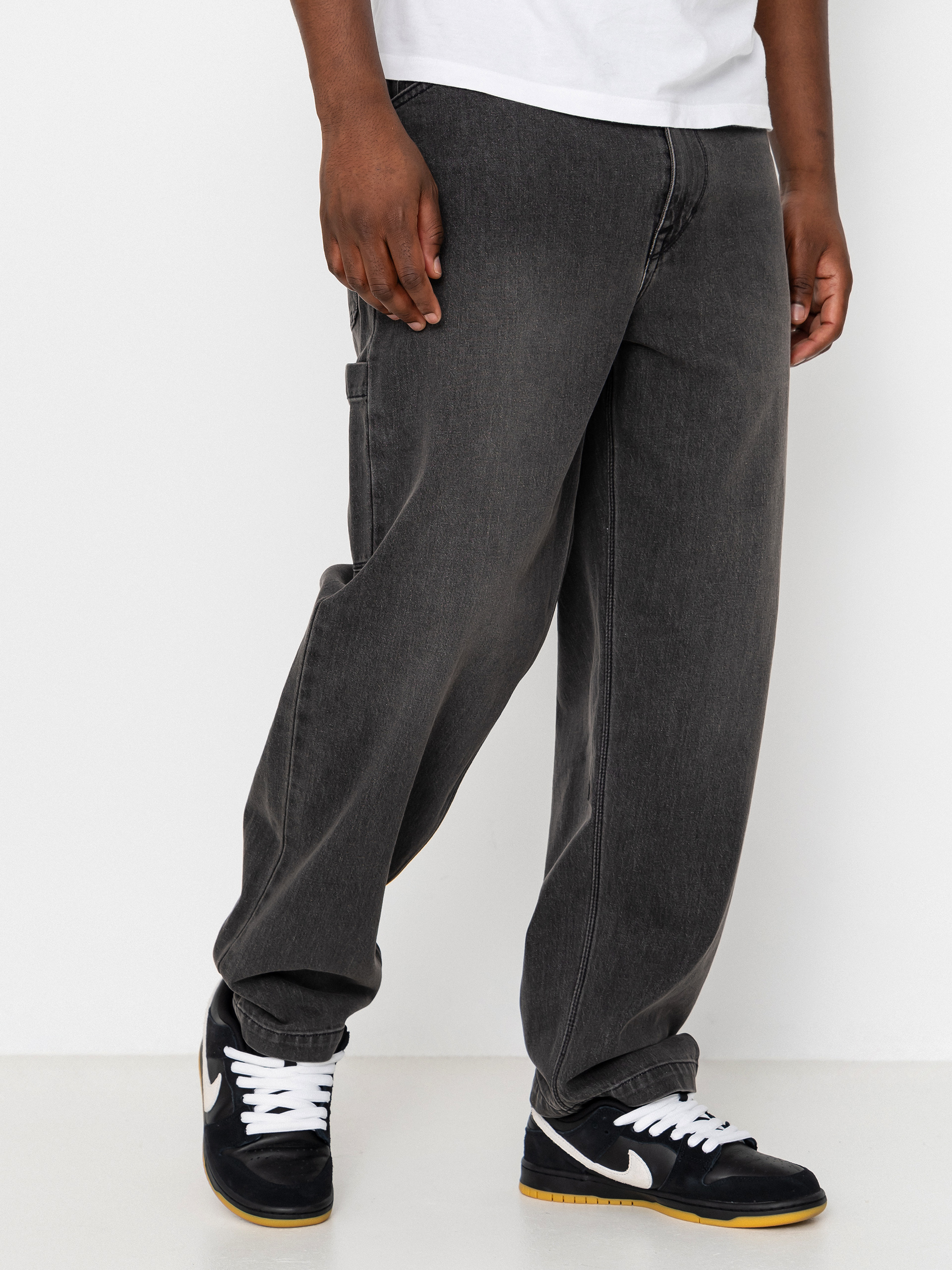 Volcom Kraftsman II Kisnadrág (black grey)
