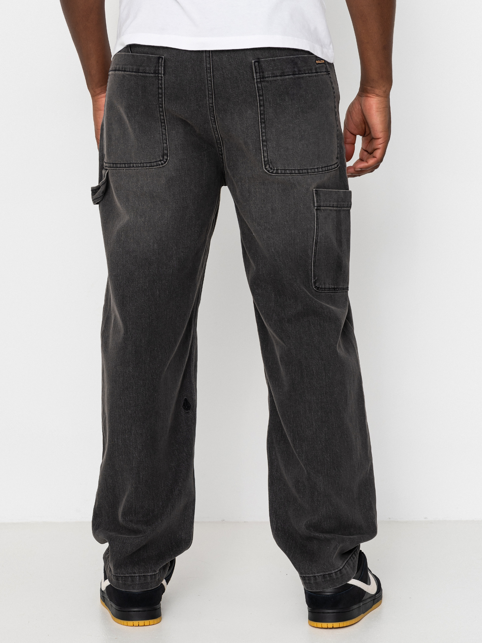 Volcom Kraftsman II Kisnadrág (black grey)