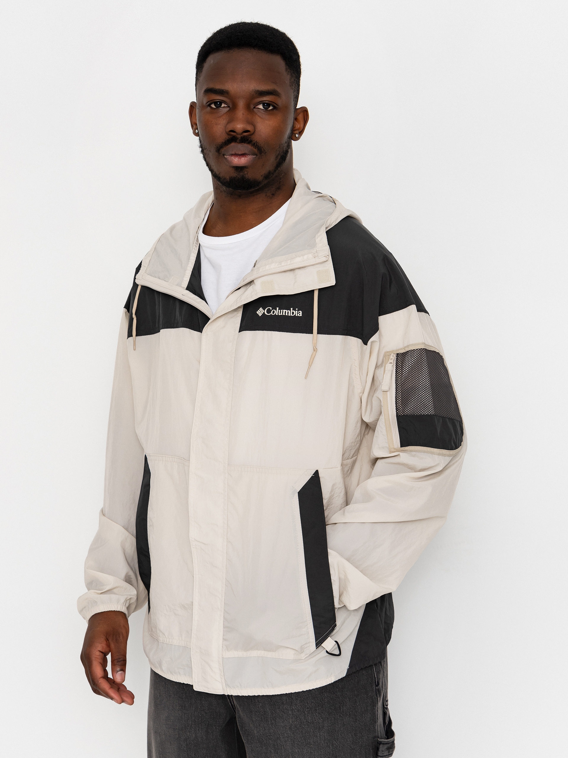 Columbia Challenger II Windbreaker Dzseki (dark stone/shark)