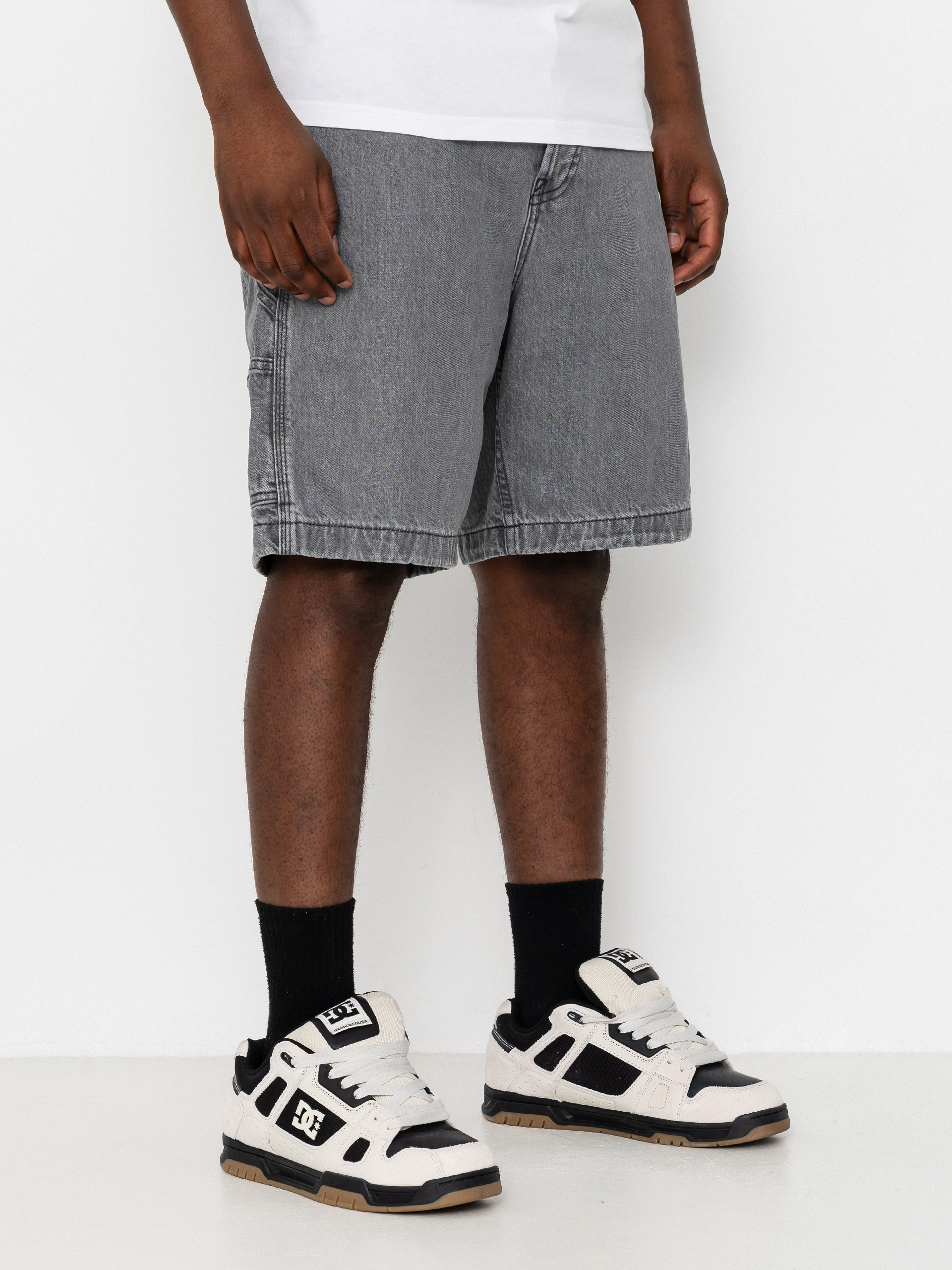 Rövidnadrág DC Baggy Denim Carpenter (medium grey)