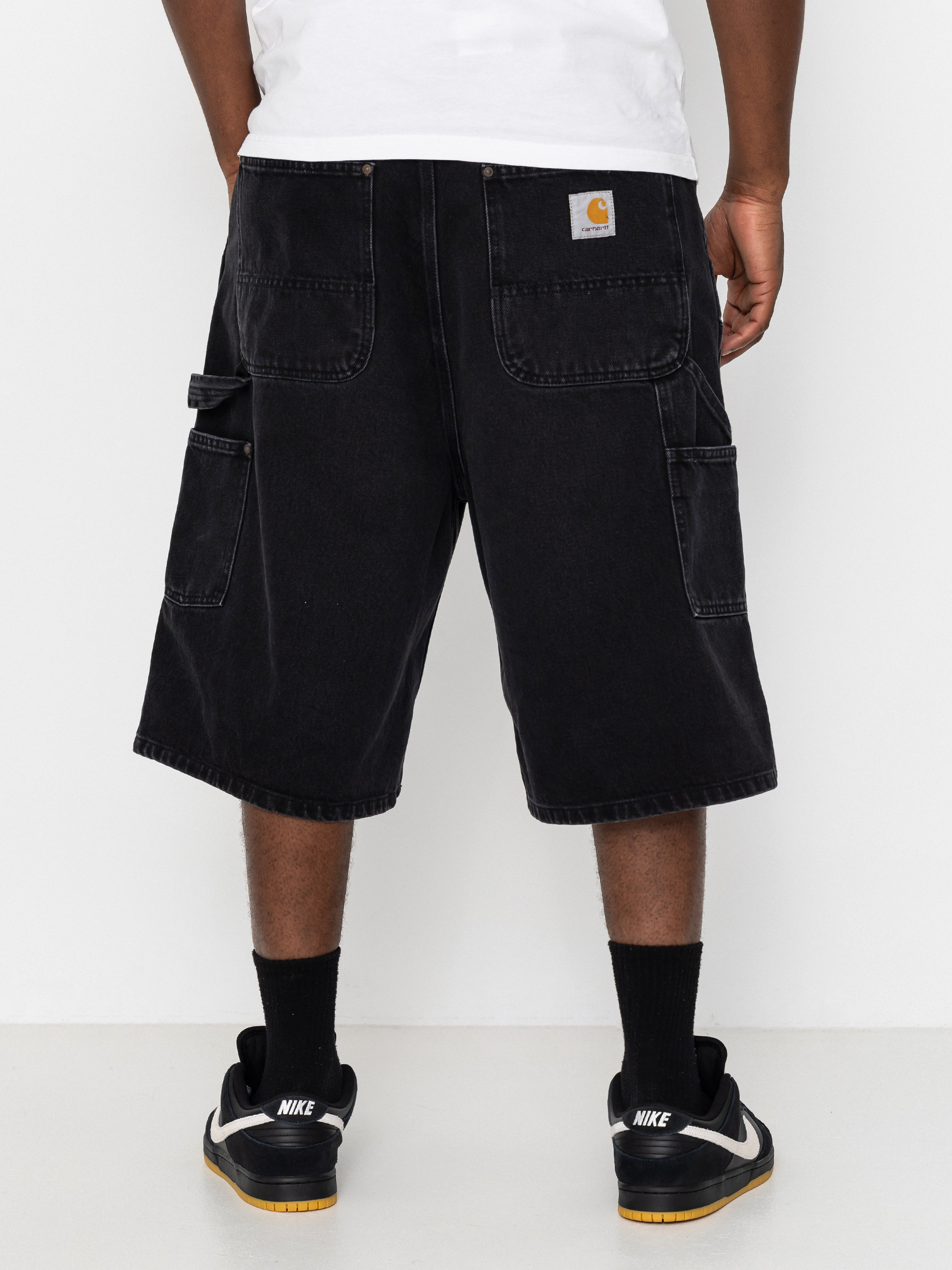 Carhartt WIP OG Double Knee Rövidnadrág (black stone washed)