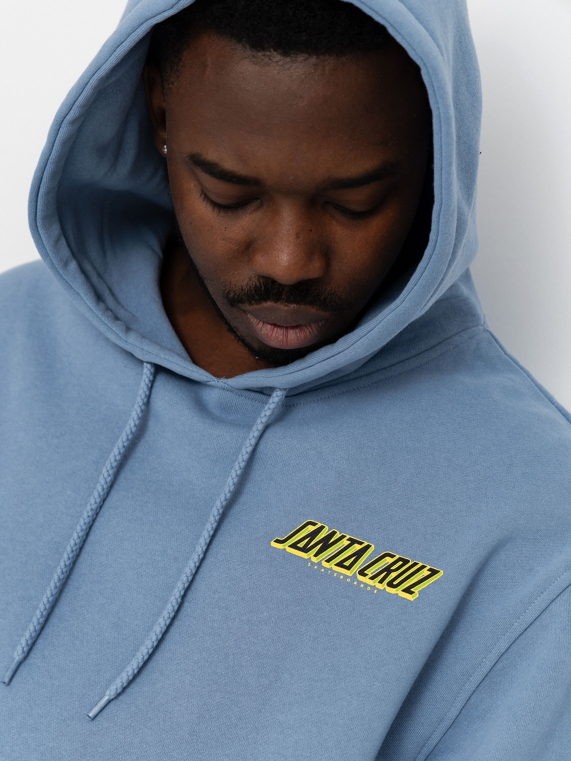 Santa Cruz Roskopp Cruz Control HD Kapucnis pulóver (faded denim)