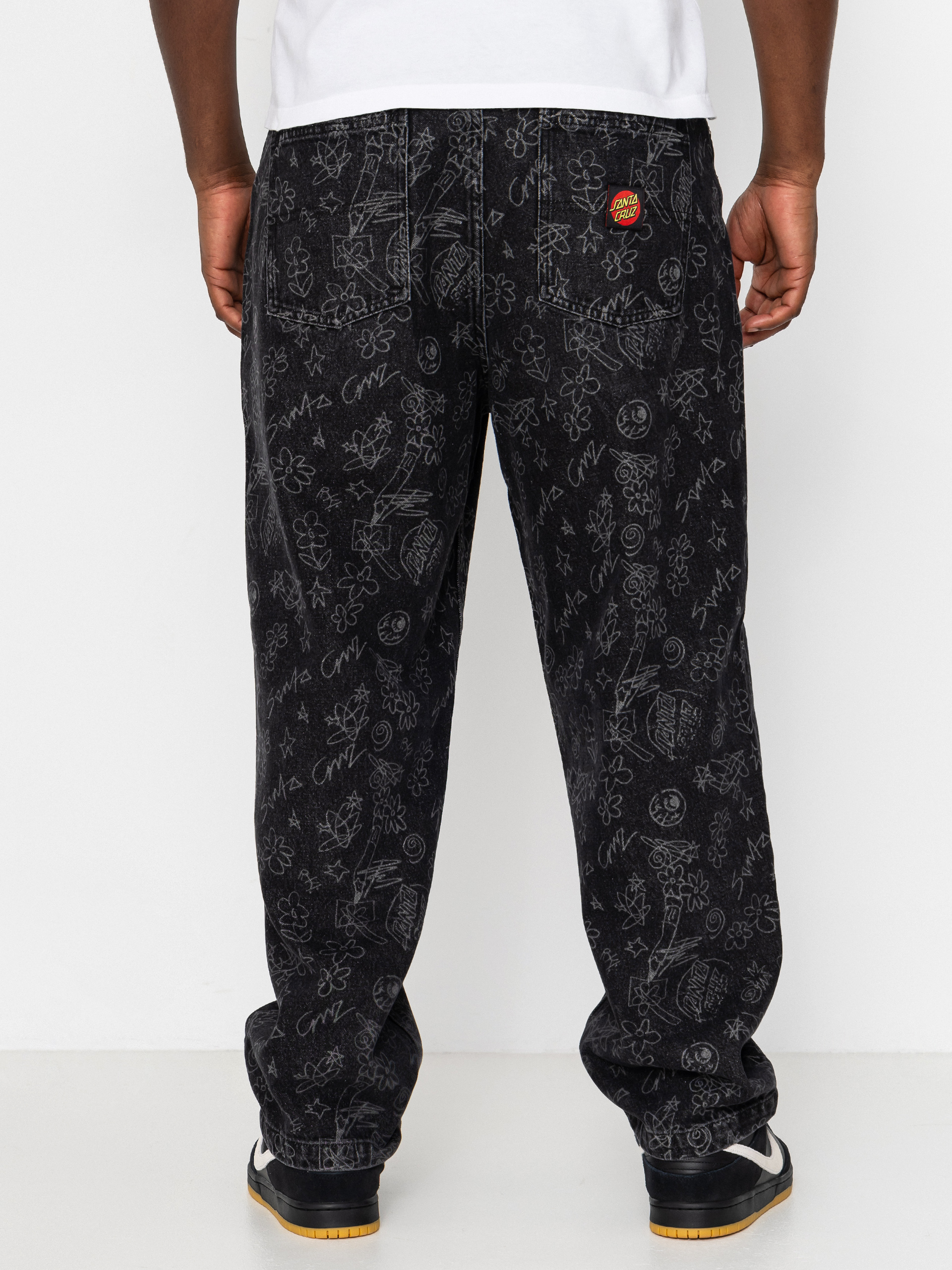 Santa Cruz Big Pants Kisnadrág (artificial scribble)
