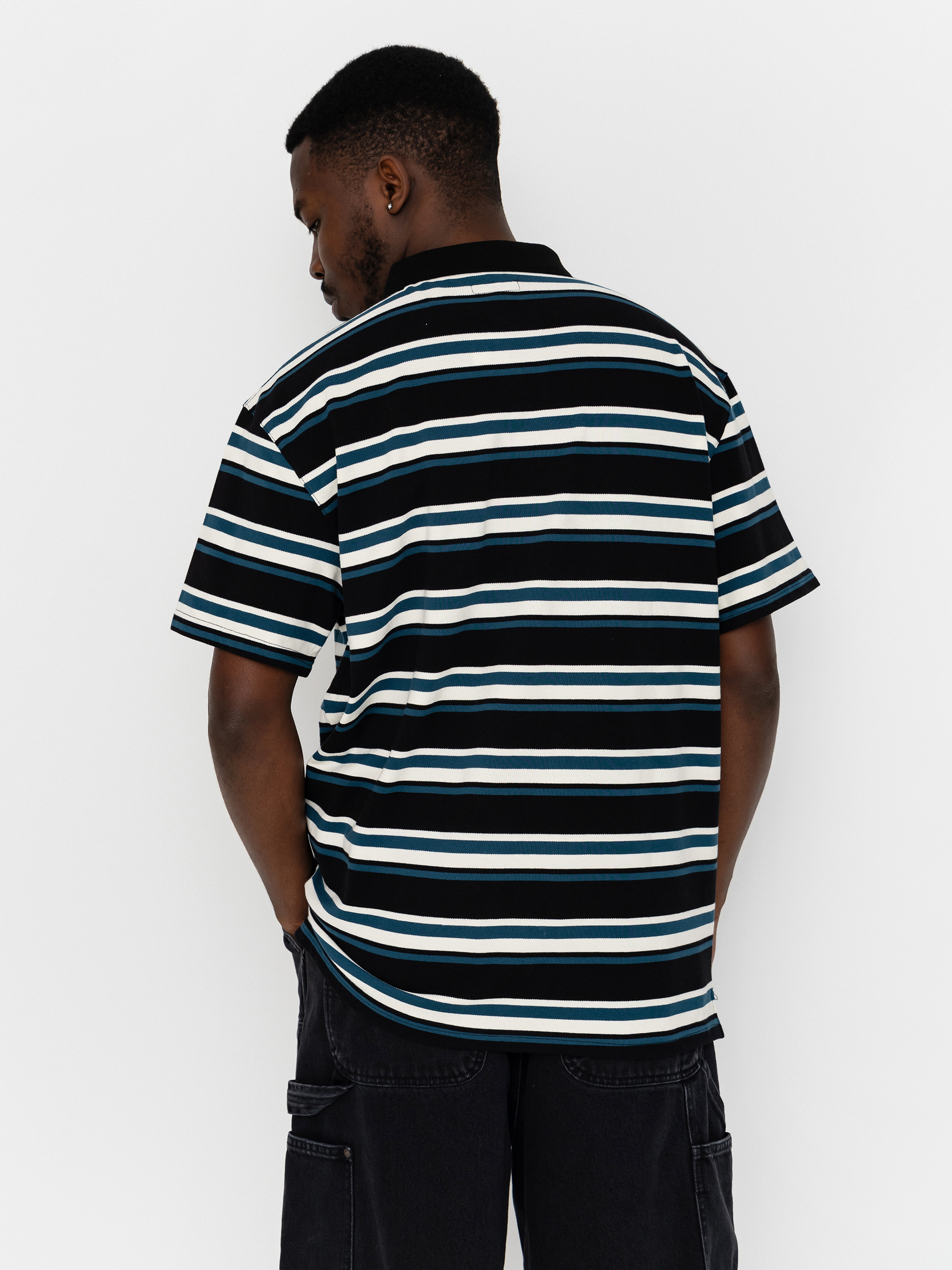Pólóing Santa Cruz Cera (black/dark teal)