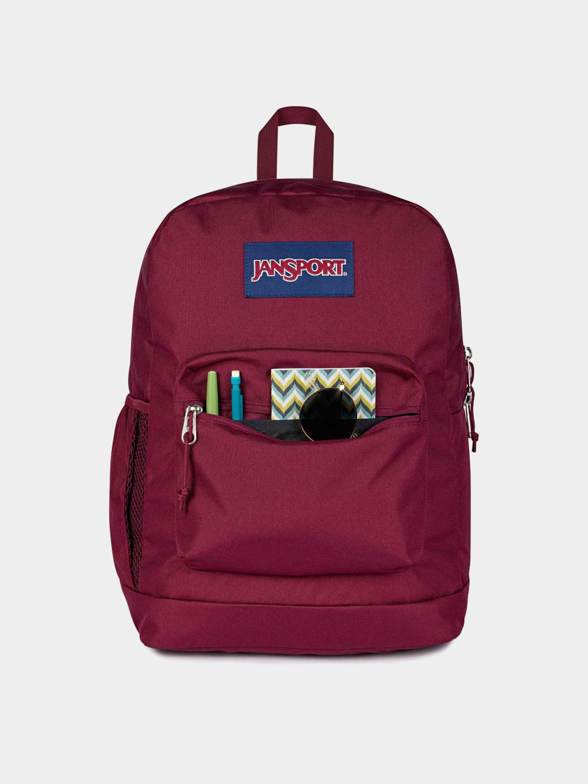 Hátizsák JanSport Cross Town Plus (cherry laquer)