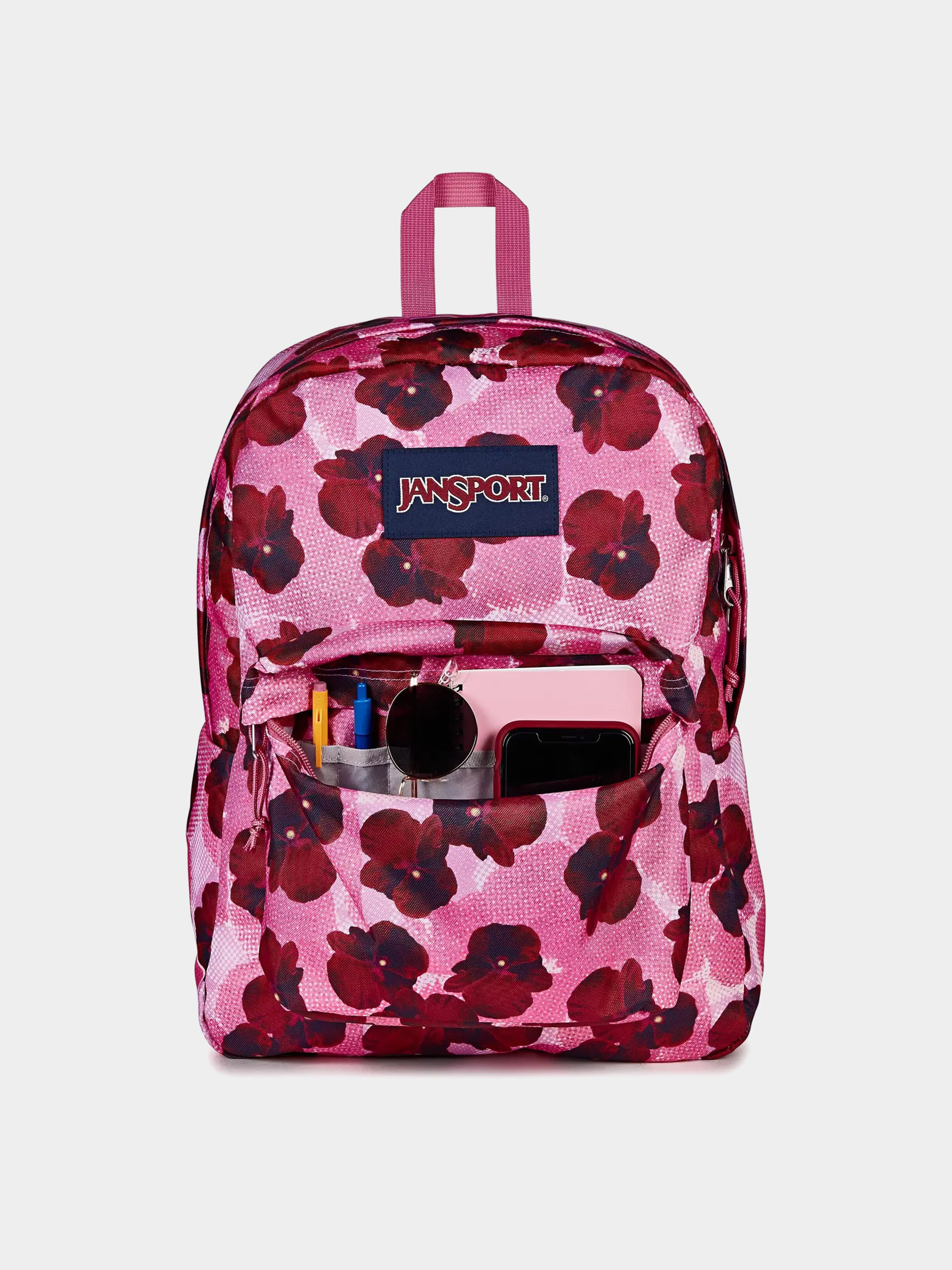 Hátizsák JanSport SuperBreak One (pop art digital fuchsia)
