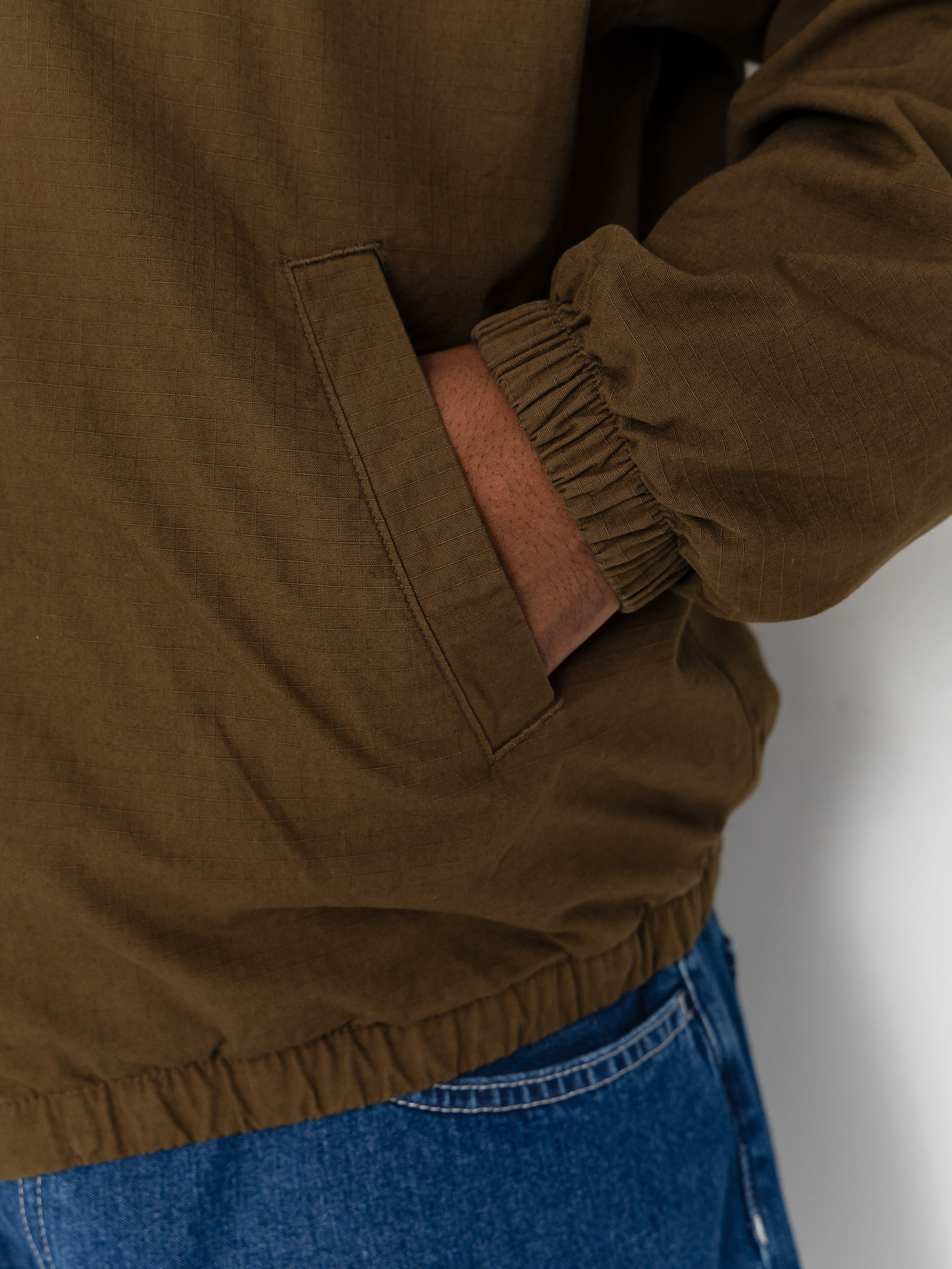 Dzseki Carhartt WIP Madison Ripstop (dark beech/black)