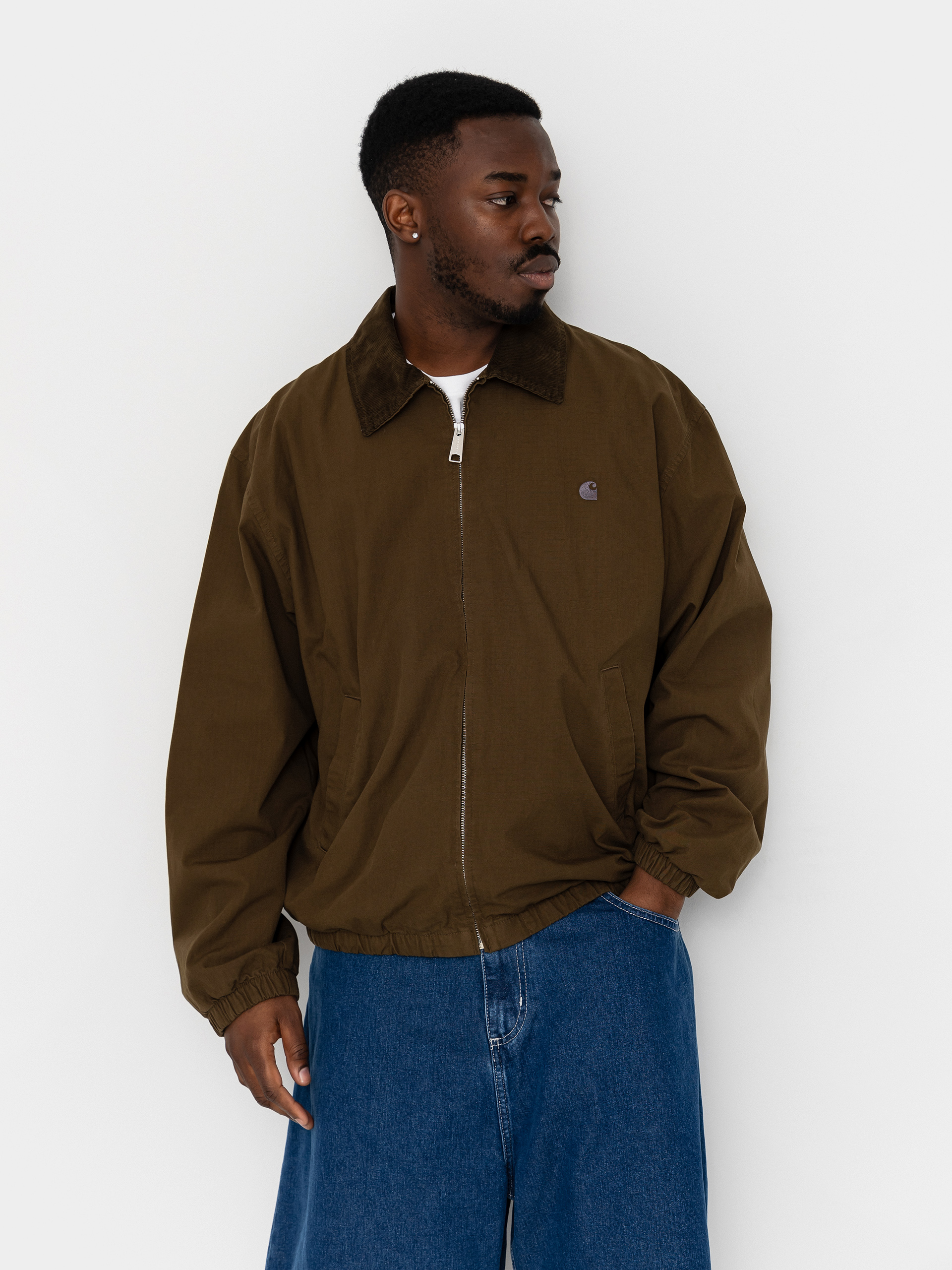 Dzseki Carhartt WIP Madison Ripstop (dark beech/black)
