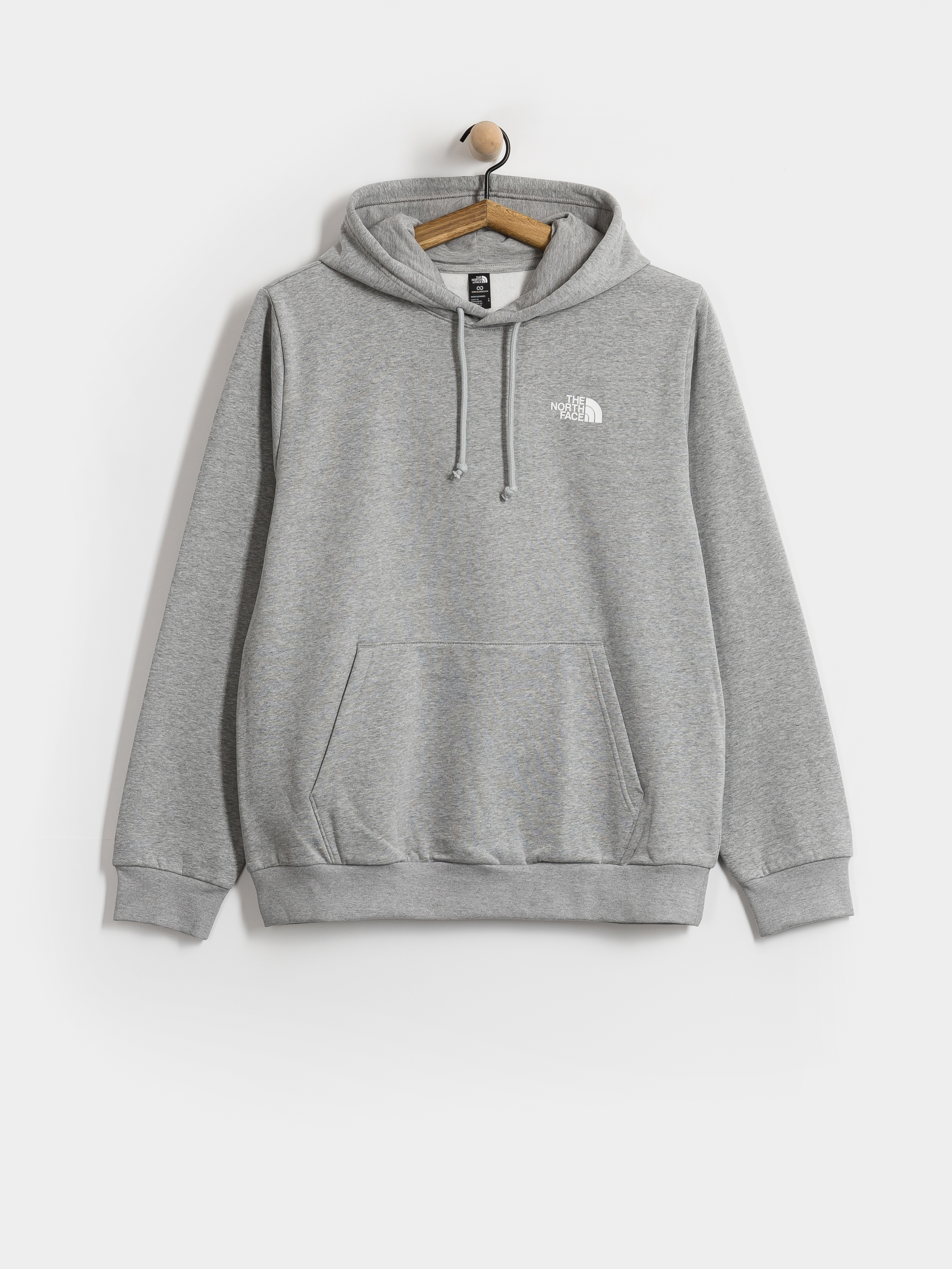The North Face Evolution Box Nse Regular HD Kapucnis pulóver (tnf pale grey heather)
