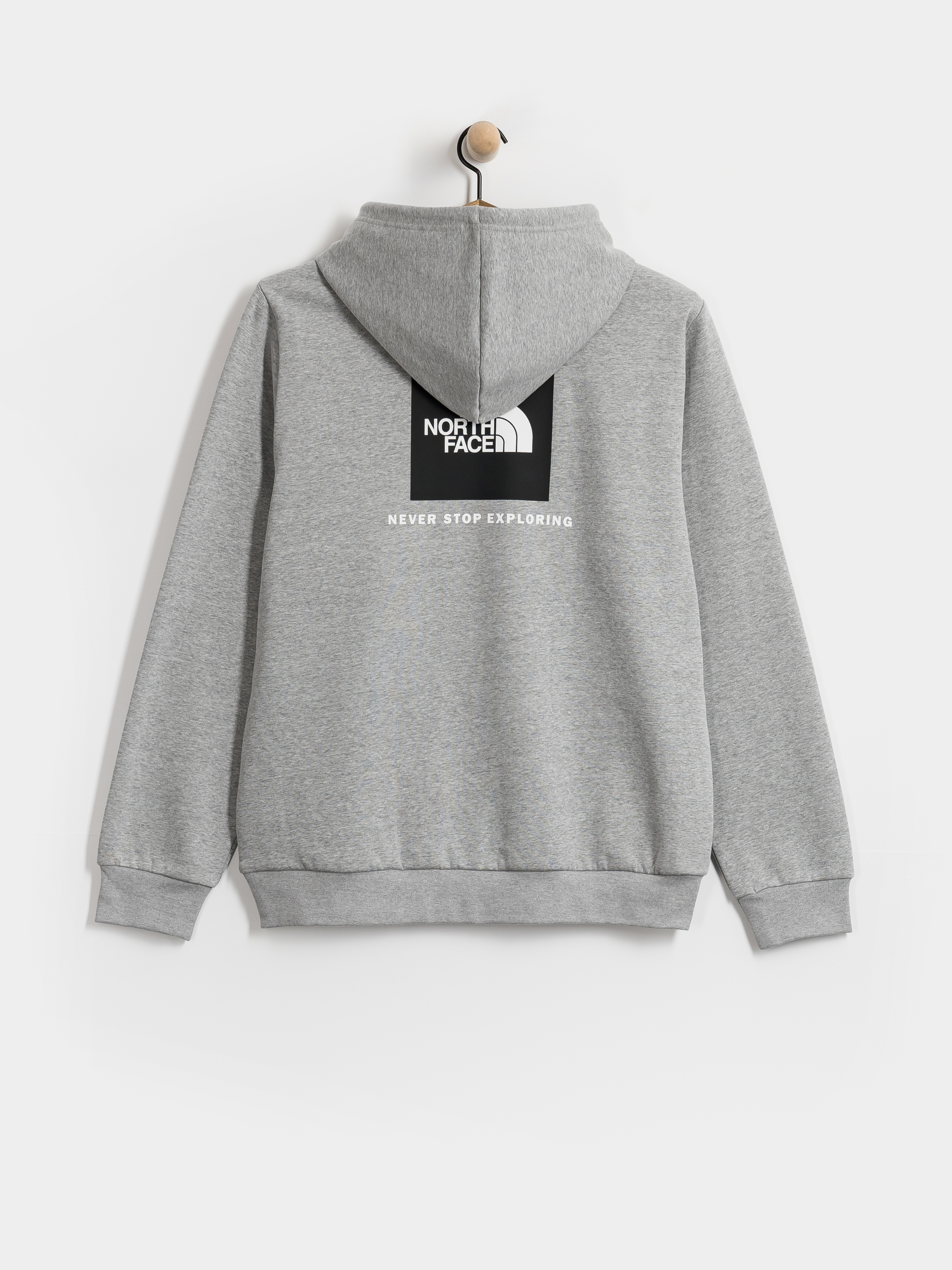 The North Face Evolution Box Nse Regular HD Kapucnis pulóver (tnf pale grey heather)