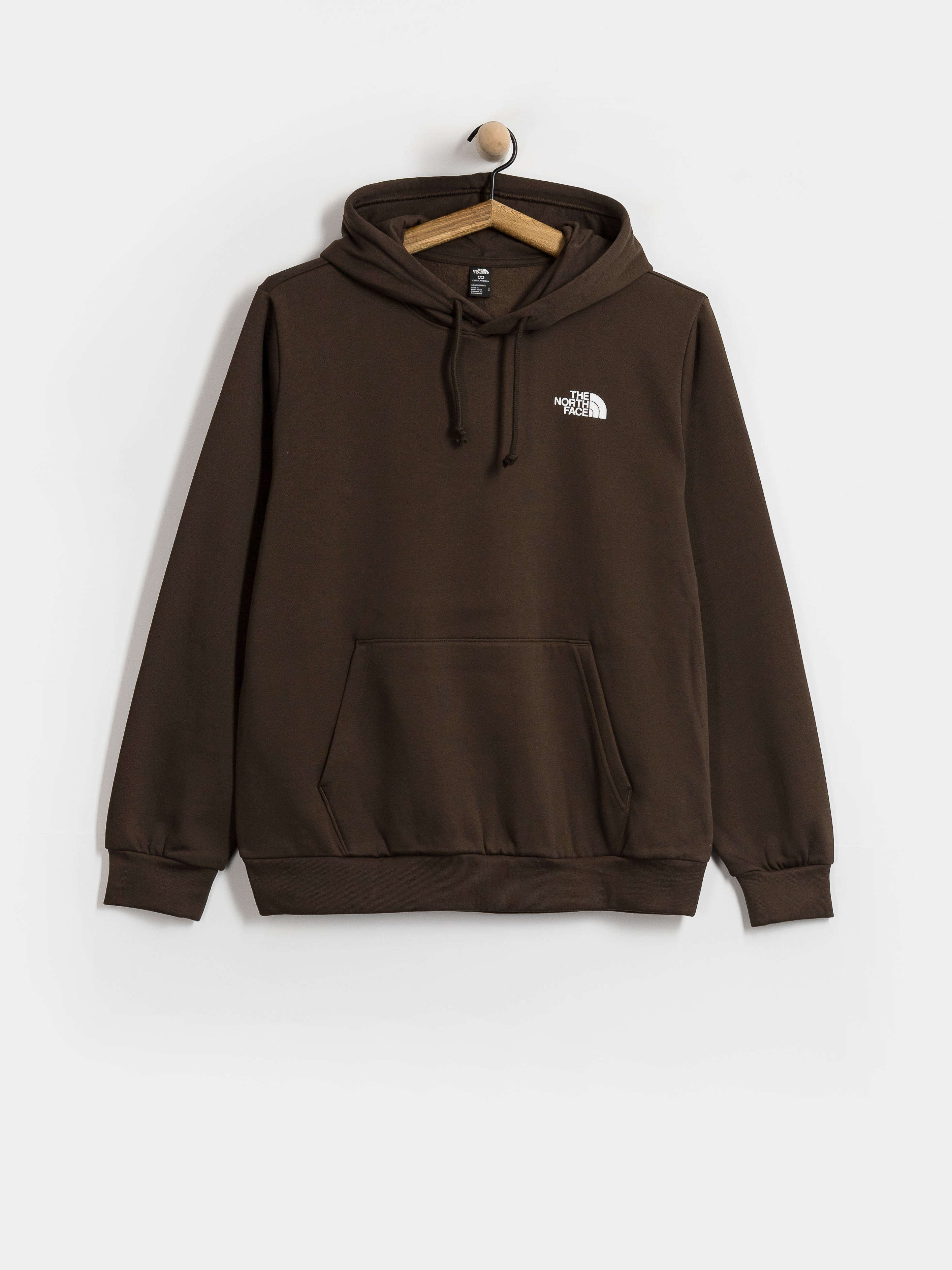 The North Face Evolution Box Nse Regular HD Kapucnis pulóver (dark chestnut)
