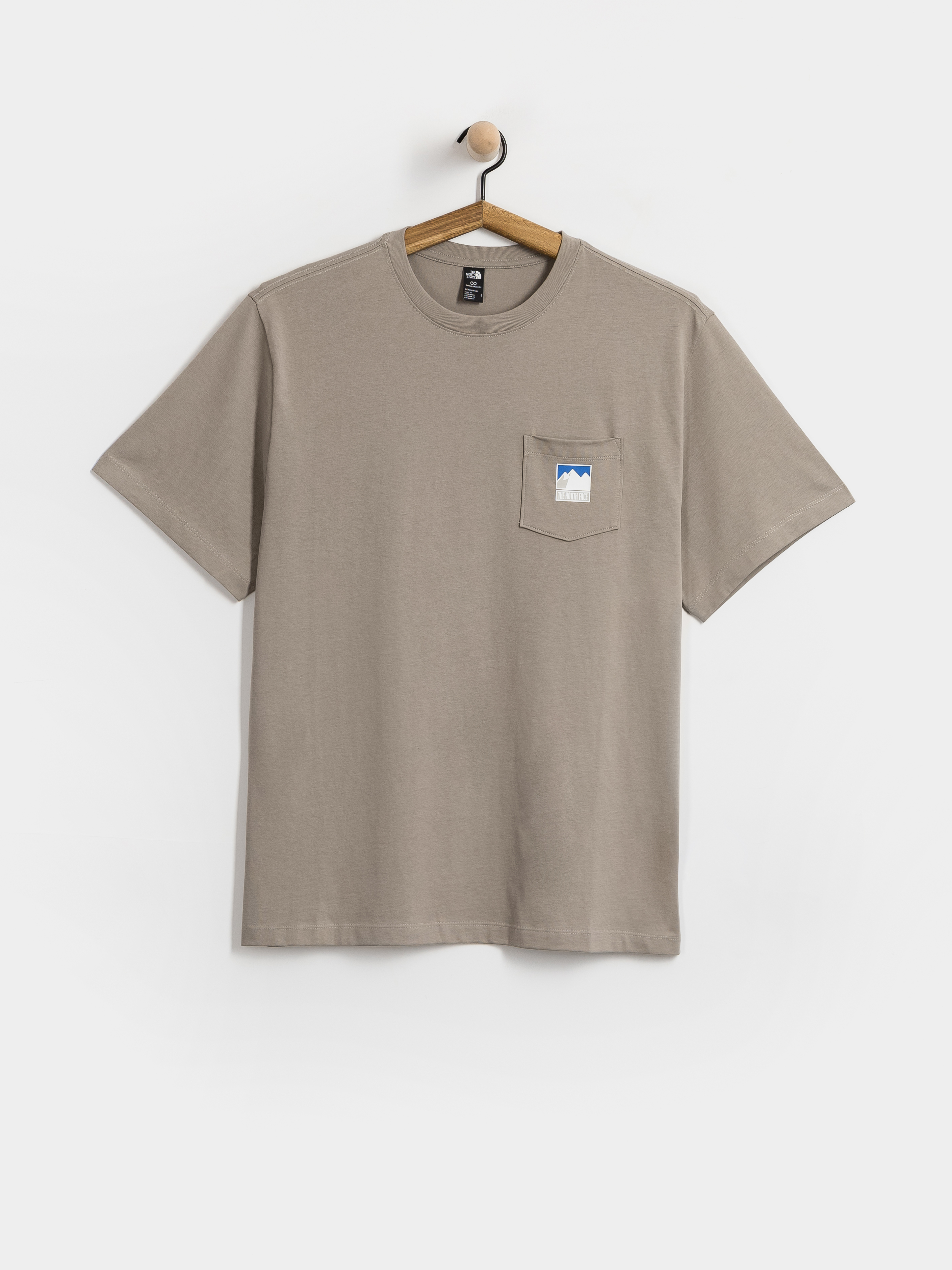 The North Face Mountain Logo Relaxed Póló (stone slab)