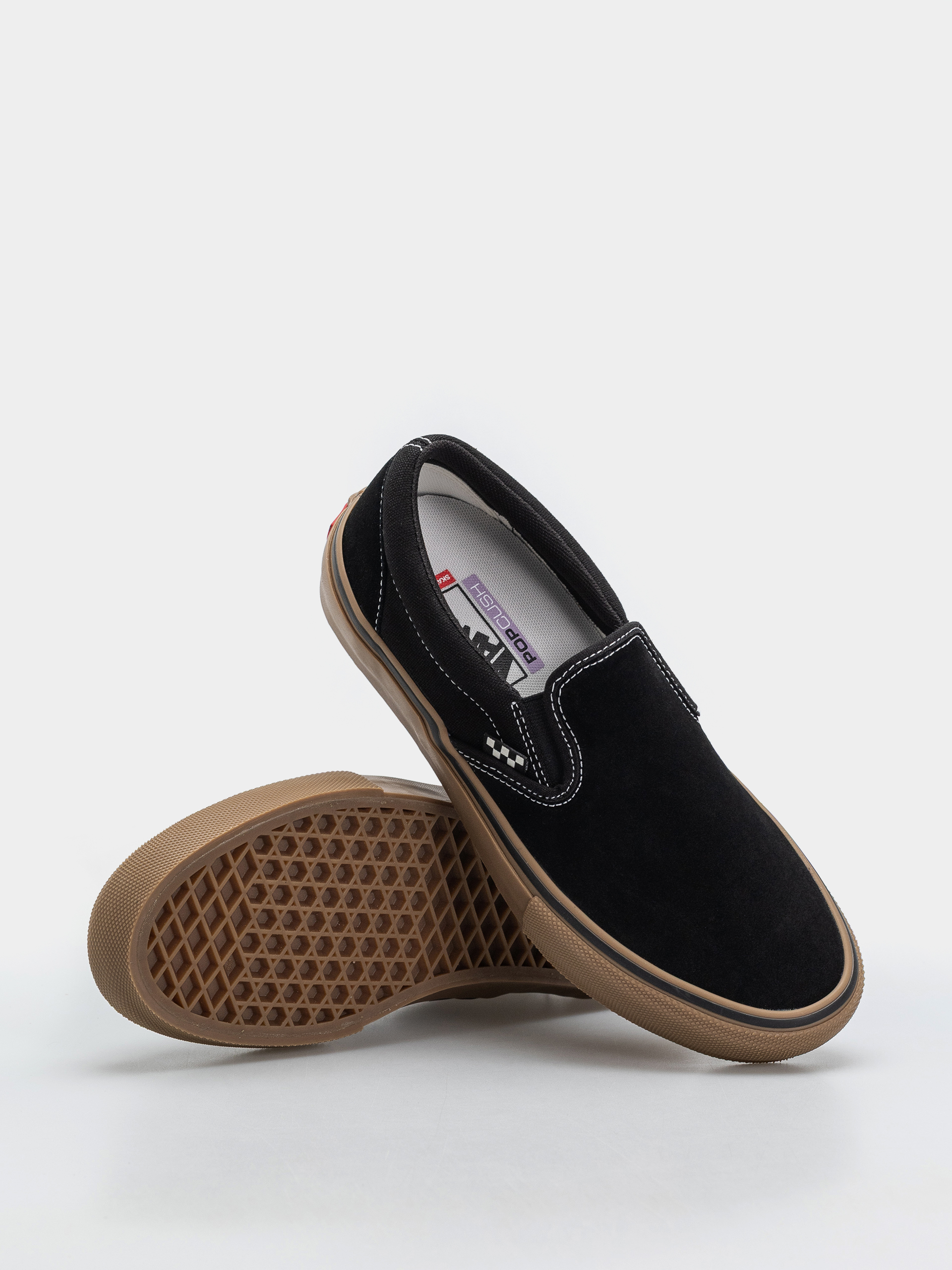 Cipők Vans Skate Slip On (black/gum/white)