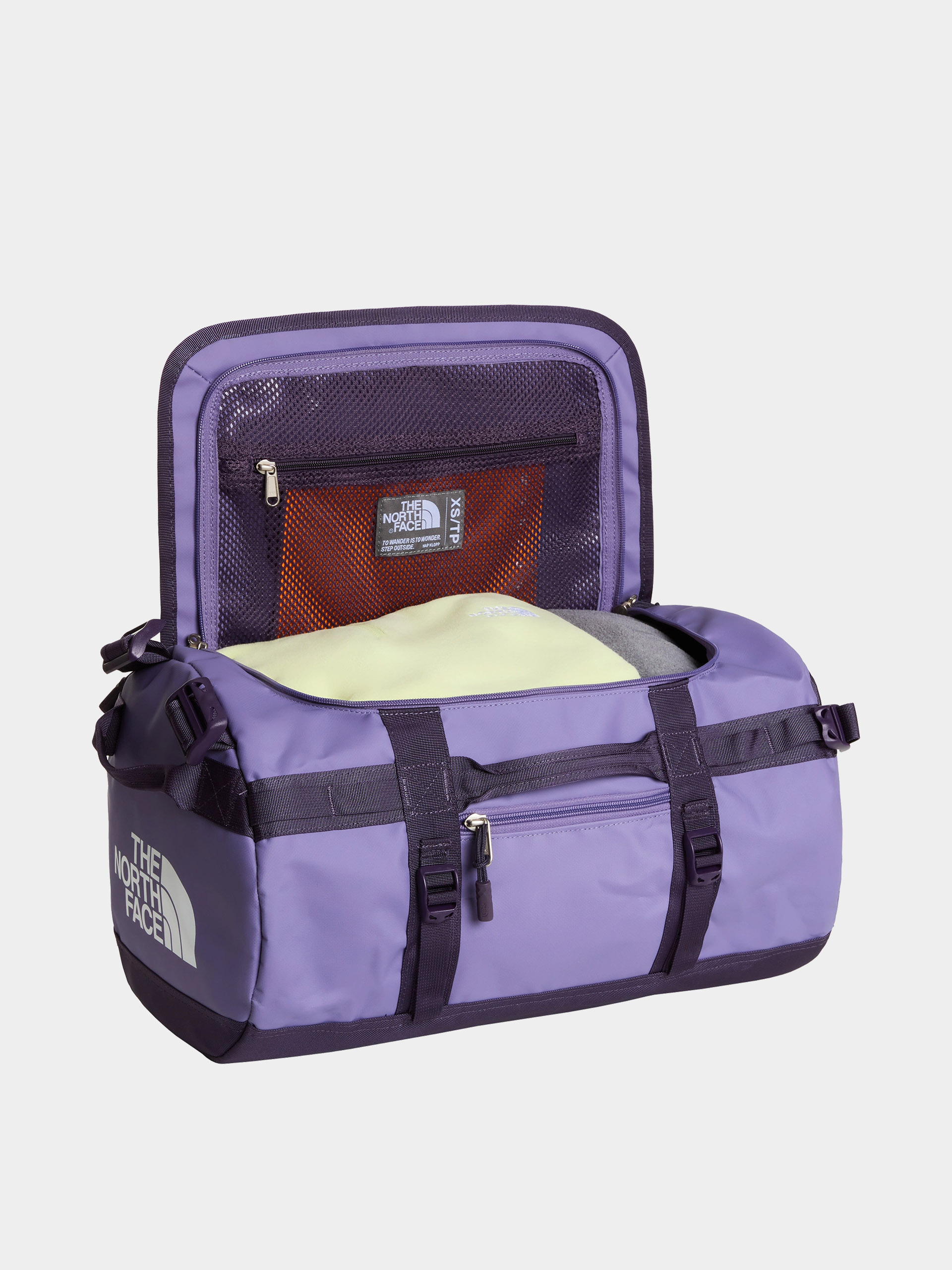 Táska The North Face Base Camp Duffel XS (grounded plum/endless d)